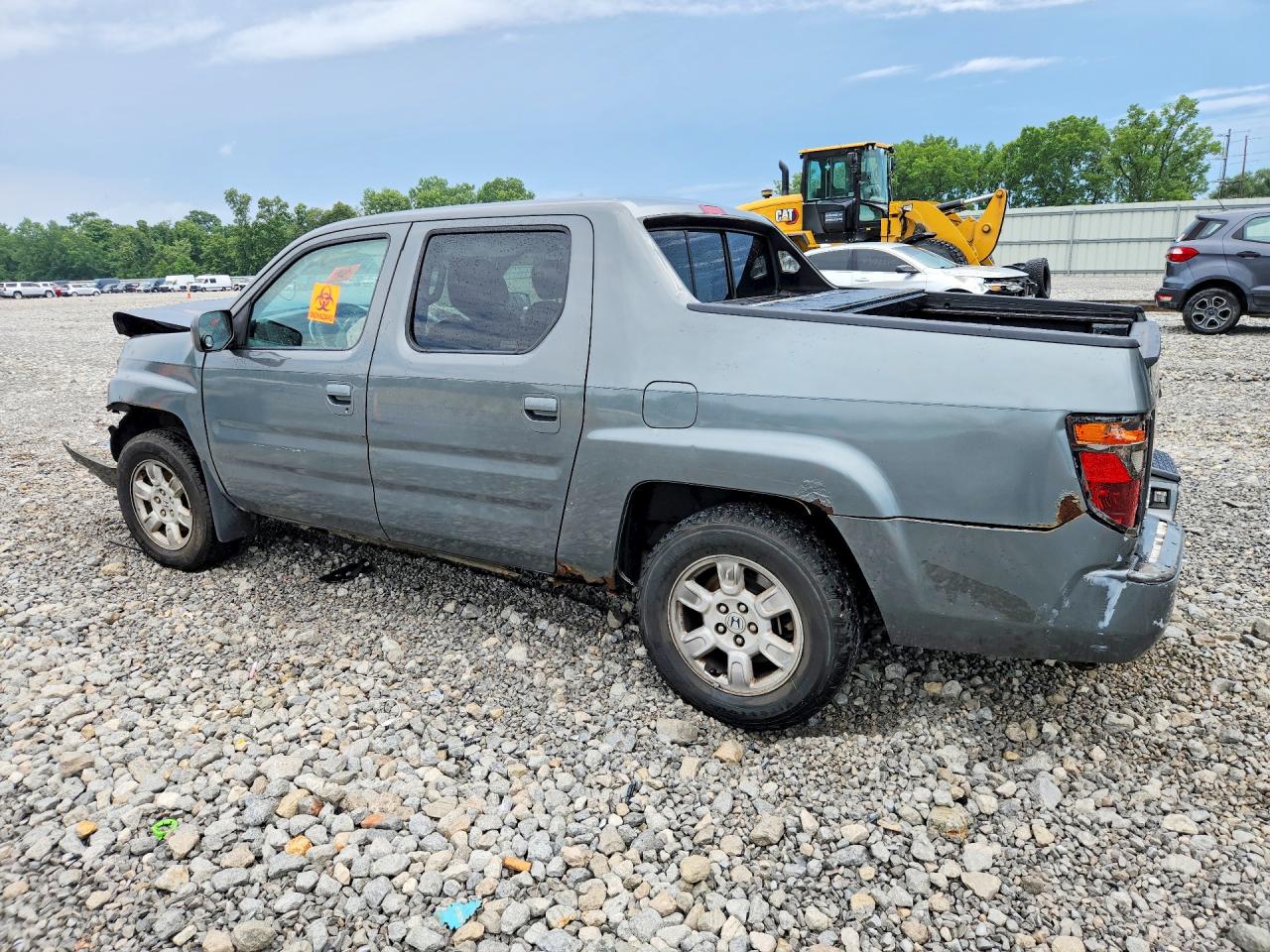 2007 Honda Ridgeline Rtl Gray vin: 2HJYK16557H518838
