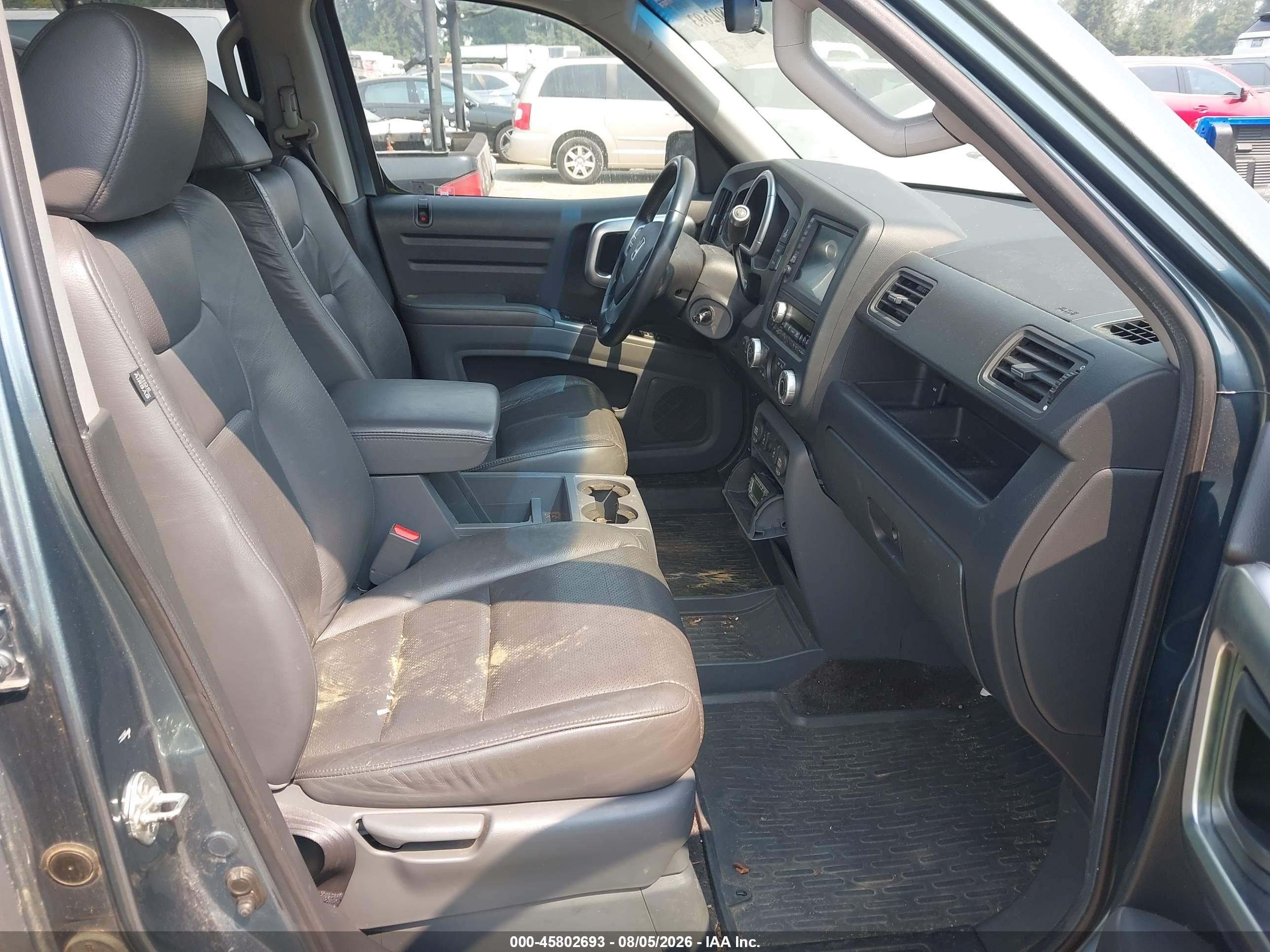 2007 Honda Ridgeline Rtl Teal vin: 2HJYK16557H533405