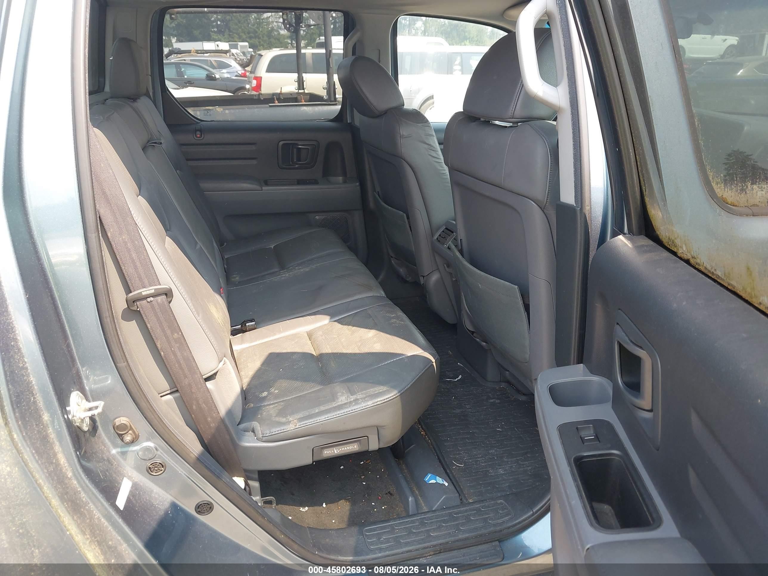 2007 Honda Ridgeline Rtl Teal vin: 2HJYK16557H533405