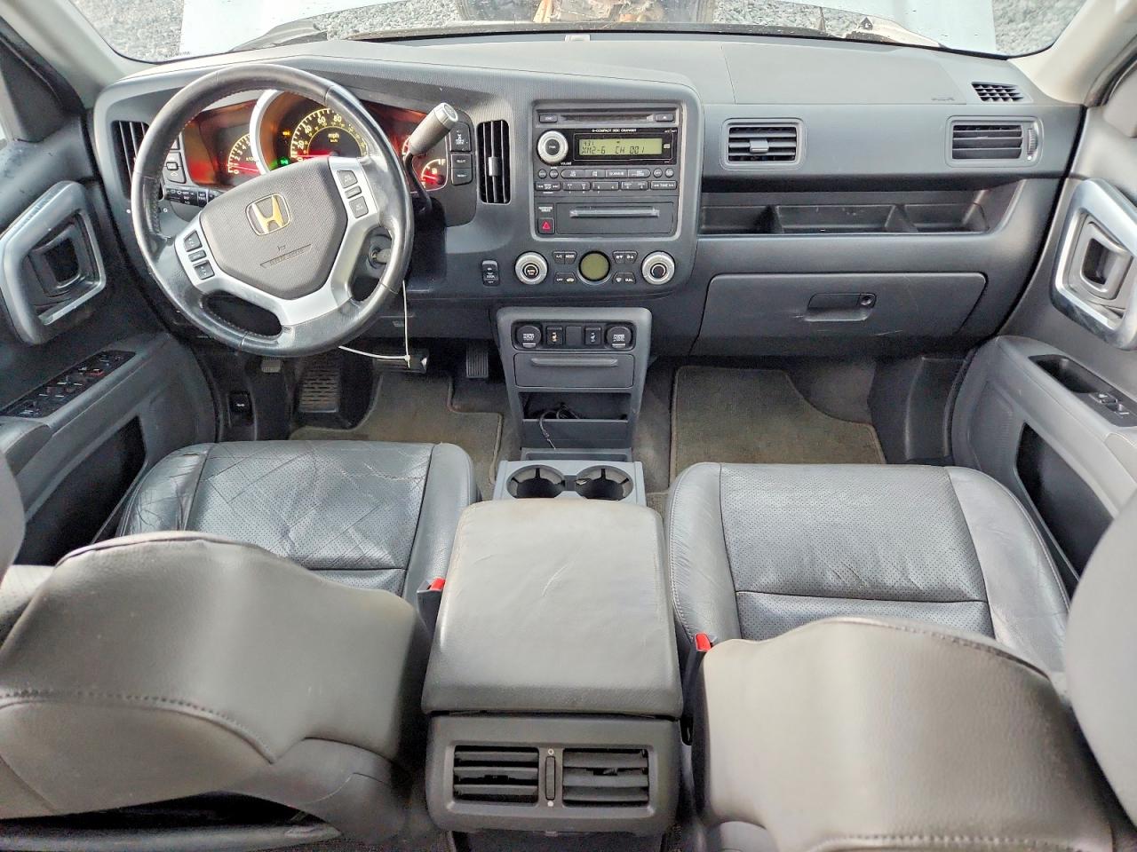 2007 Honda Ridgeline Rtl Silver vin: 2HJYK16557H535638