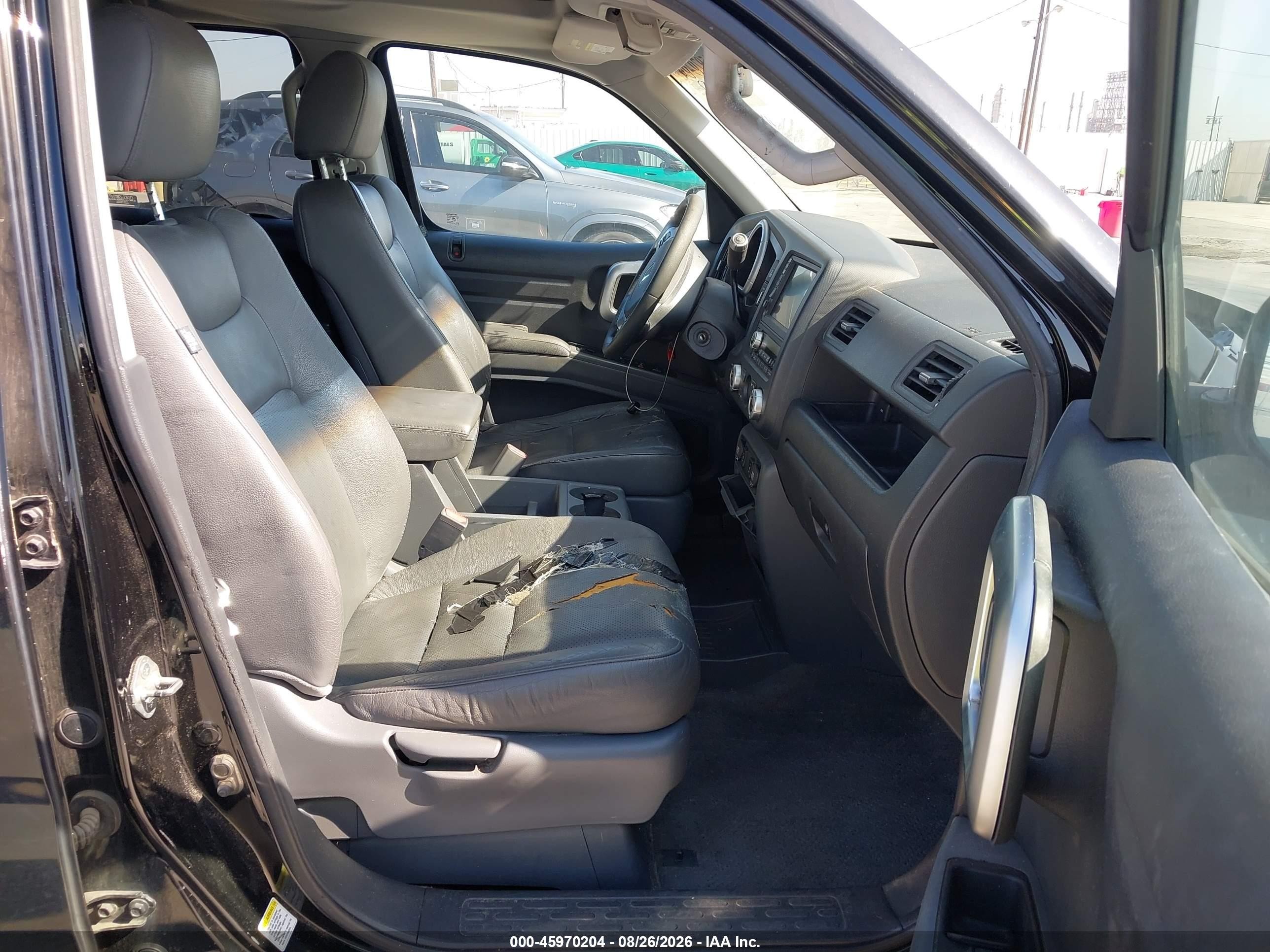 2008 Honda Ridgeline Rtl Черный vin: 2HJYK16558H501894