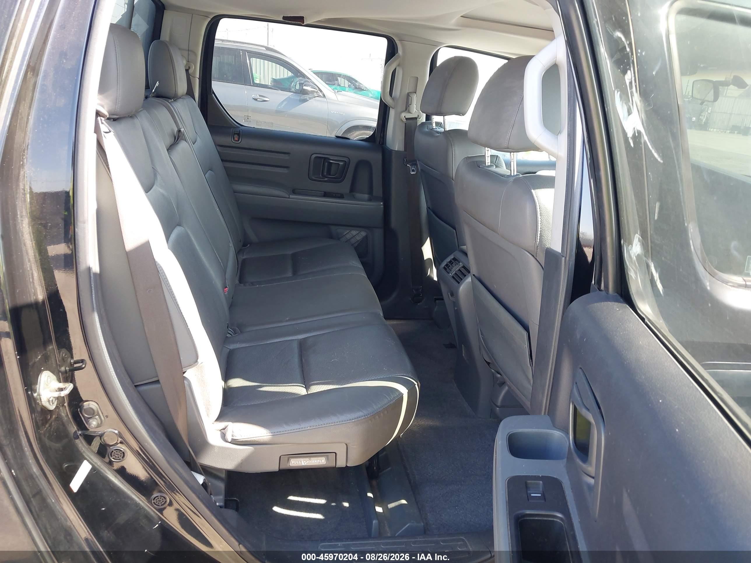 2008 Honda Ridgeline Rtl Черный vin: 2HJYK16558H501894