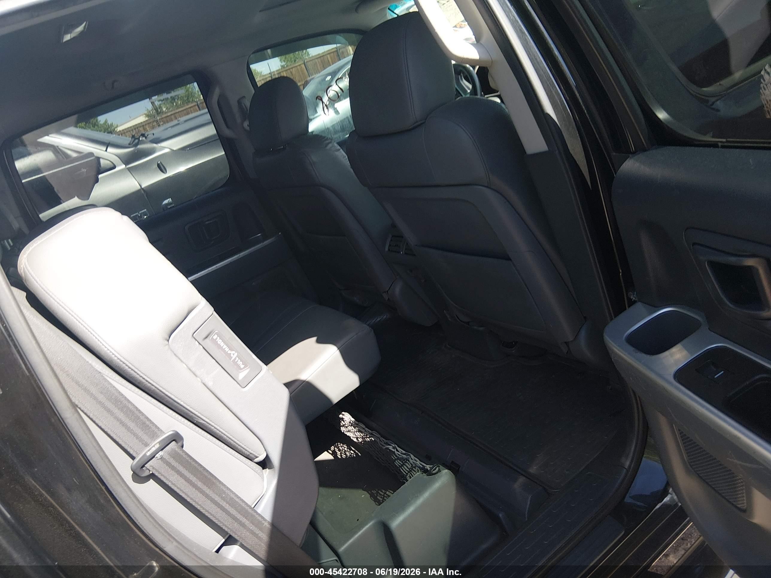 2008 Honda Ridgeline Rtl Черный vin: 2HJYK16558H521482