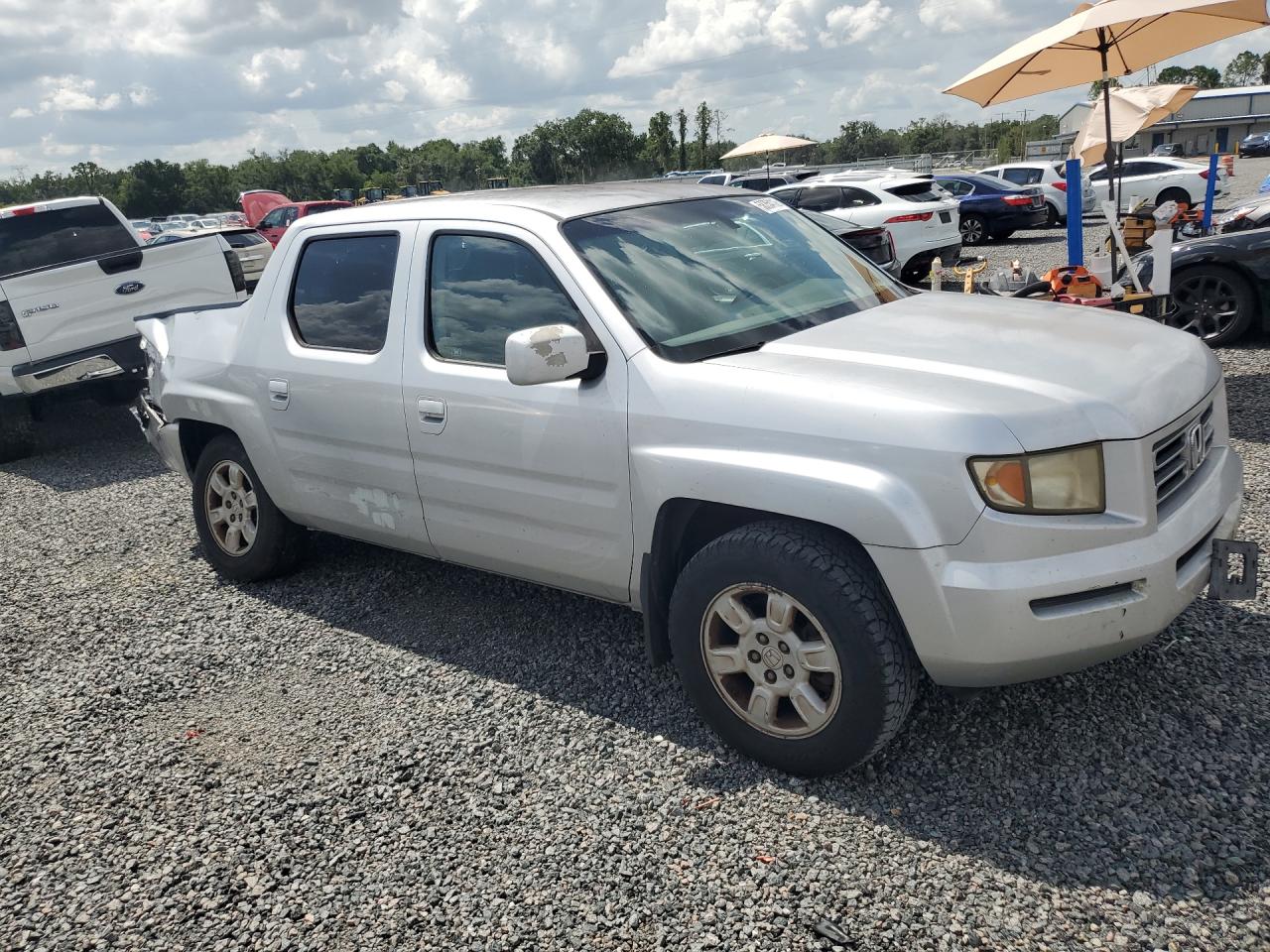 2006 Honda Ridgeline Rtl Gray vin: 2HJYK16566H510925
