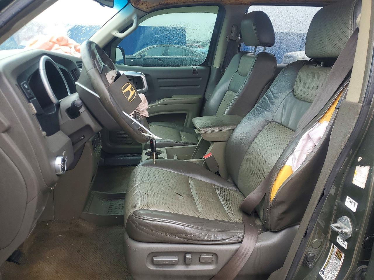 2006 Honda Ridgeline Rtl Green vin: 2HJYK16566H532620