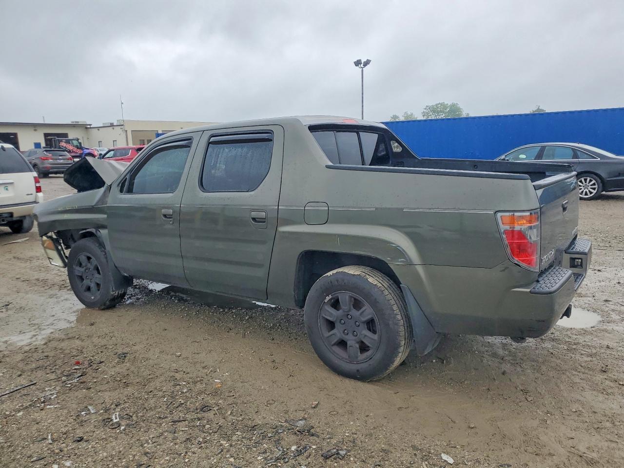 2006 Honda Ridgeline Rtl Green vin: 2HJYK16566H532620