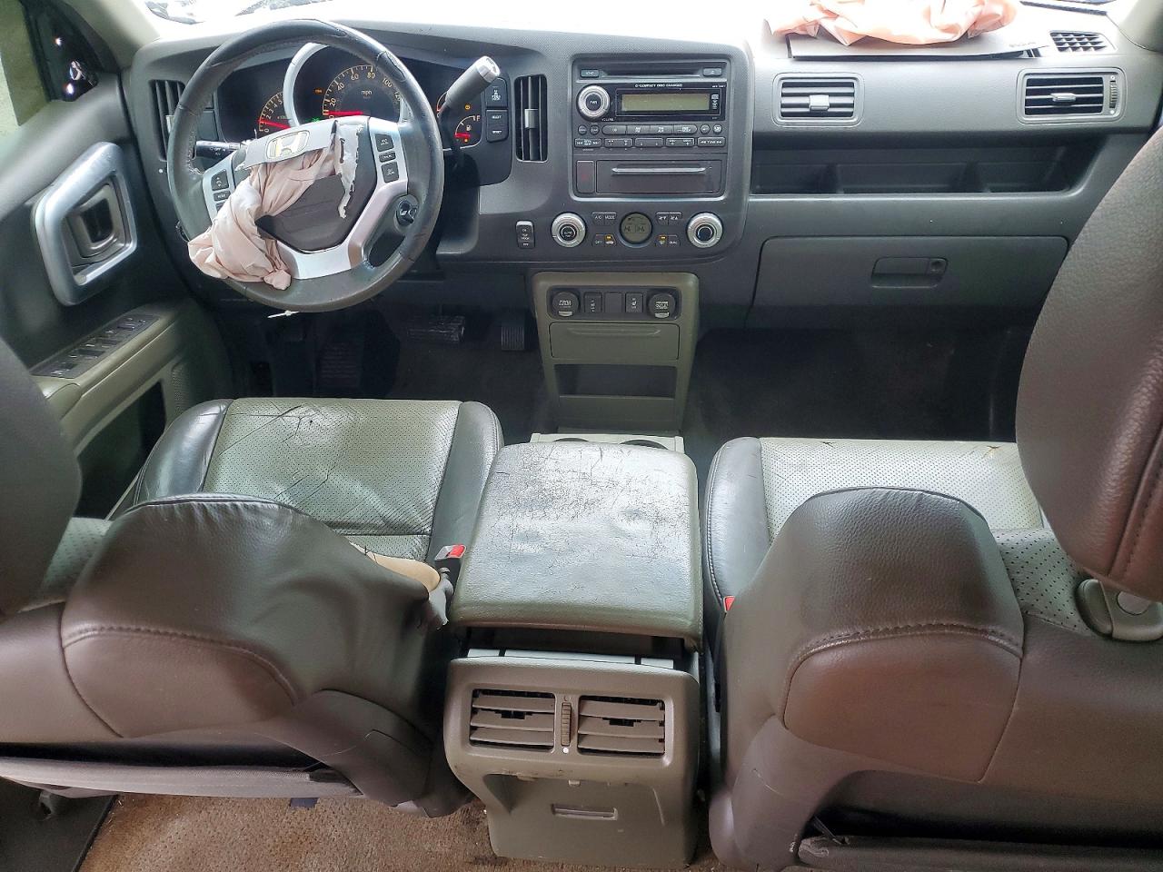 2006 Honda Ridgeline Rtl Green vin: 2HJYK16566H532620