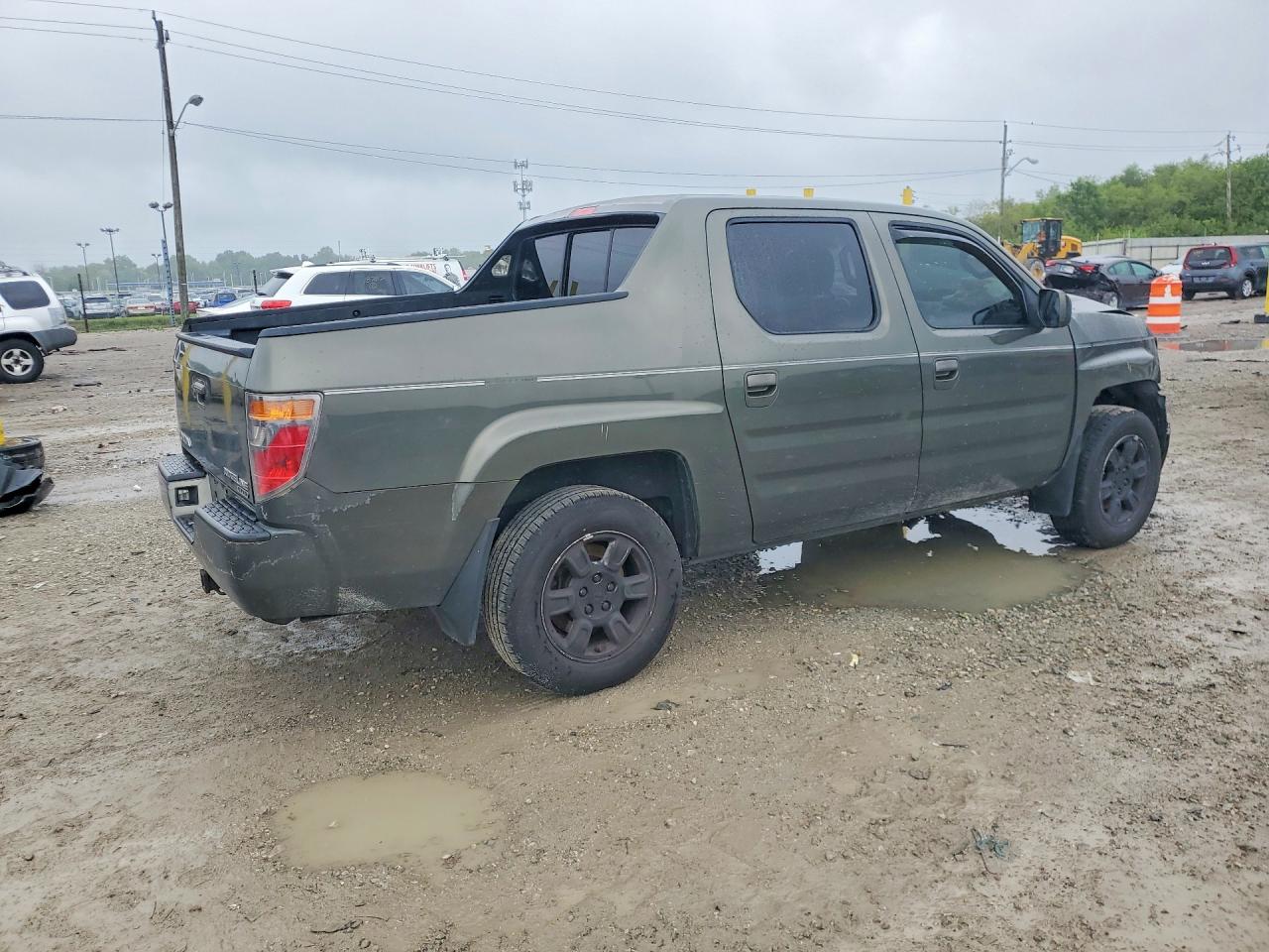 2006 Honda Ridgeline Rtl Green vin: 2HJYK16566H532620