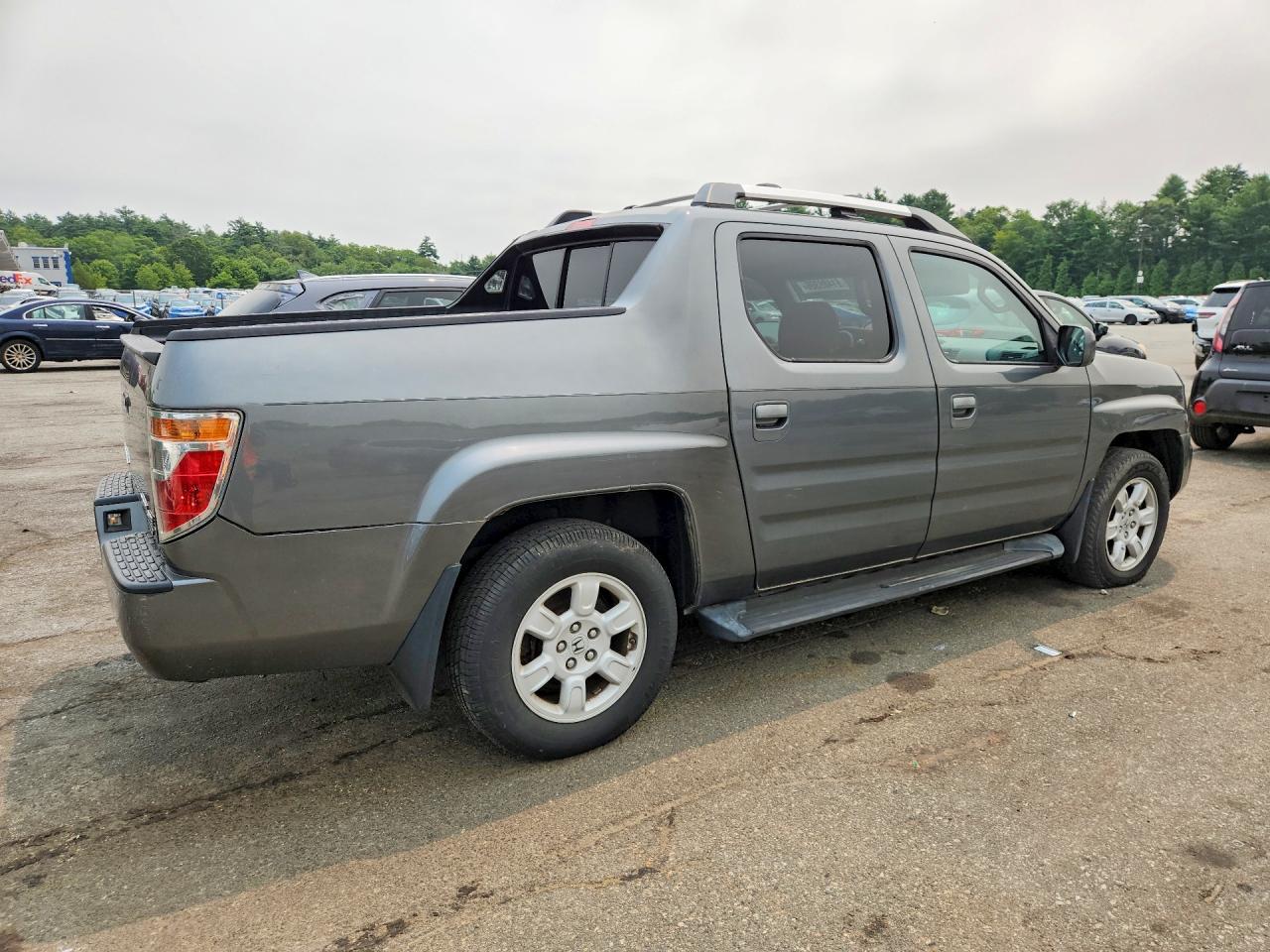 2007 Honda Ridgeline Rtl Gray vin: 2HJYK16567H504401