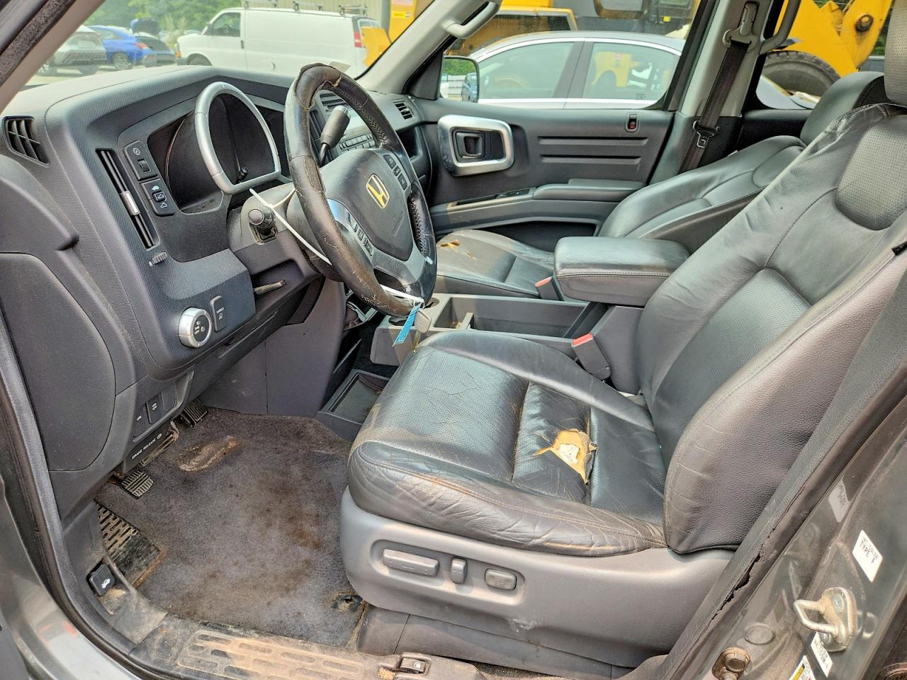 2007 Honda Ridgeline Rtl Gray vin: 2HJYK16567H504401