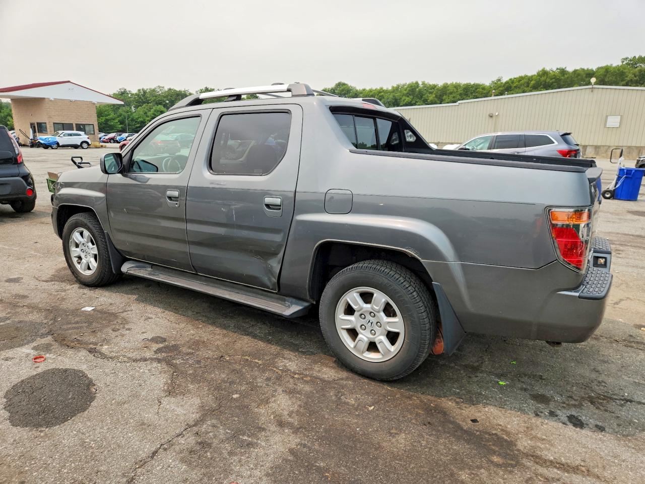 2007 Honda Ridgeline Rtl Gray vin: 2HJYK16567H504401
