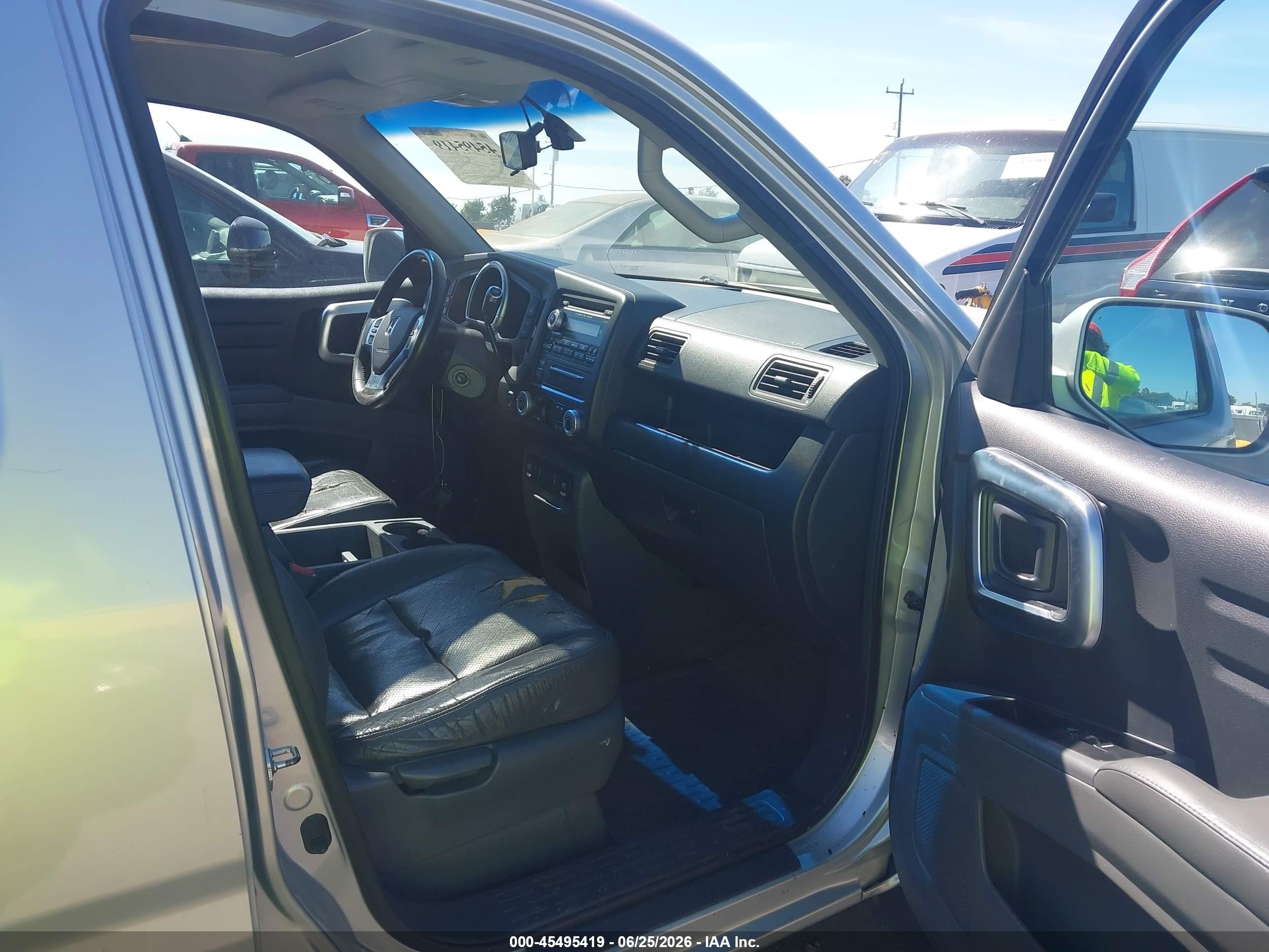 2007 Honda Ridgeline Rtl Gray vin: 2HJYK16567H539536