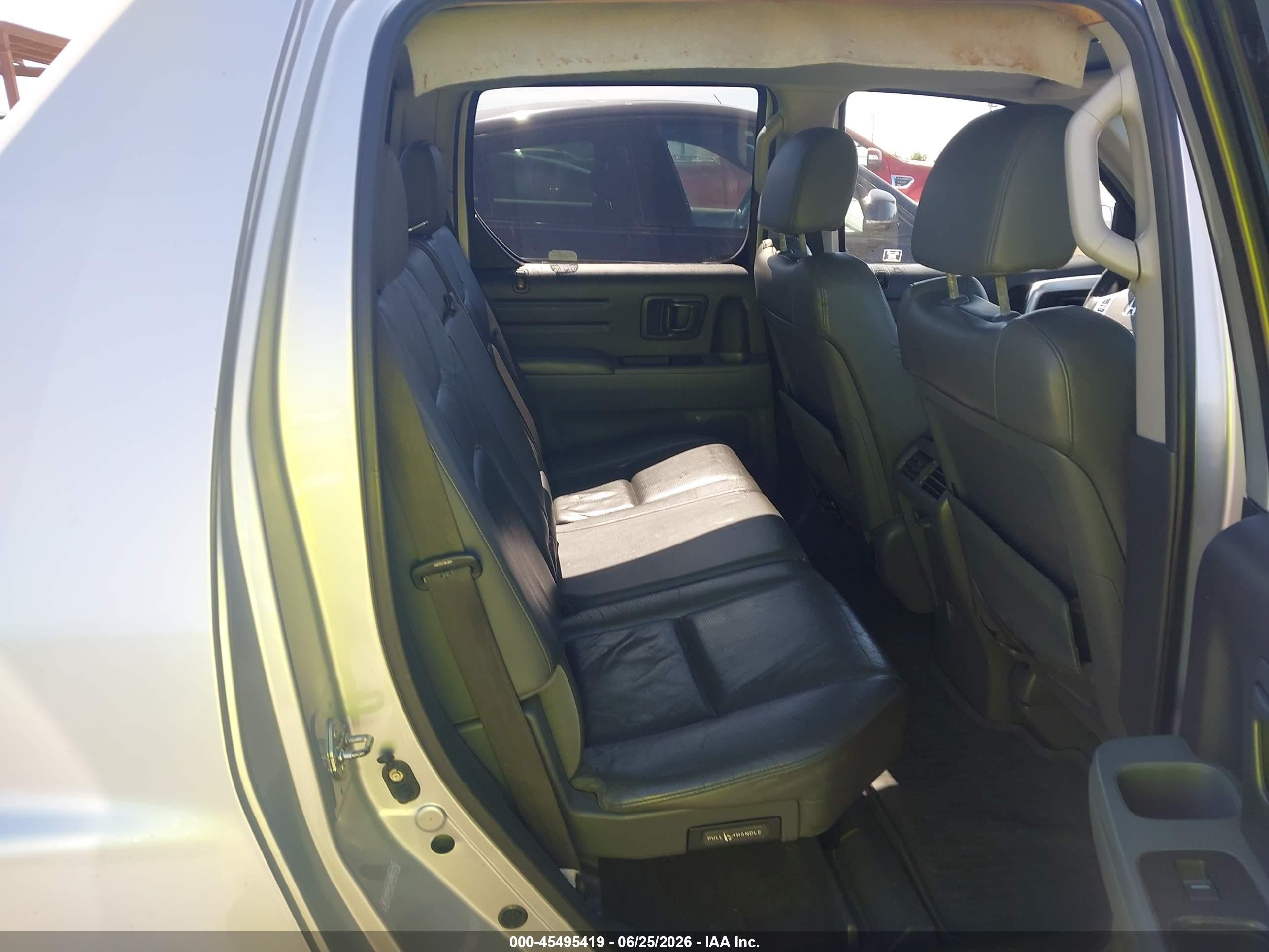 2007 Honda Ridgeline Rtl Gray vin: 2HJYK16567H539536