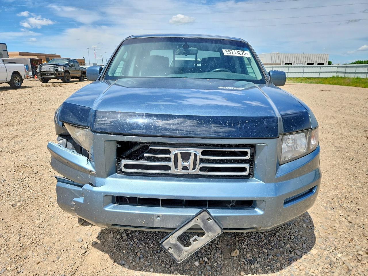 2008 Honda Ridgeline Rtl Blue vin: 2HJYK16568H540123