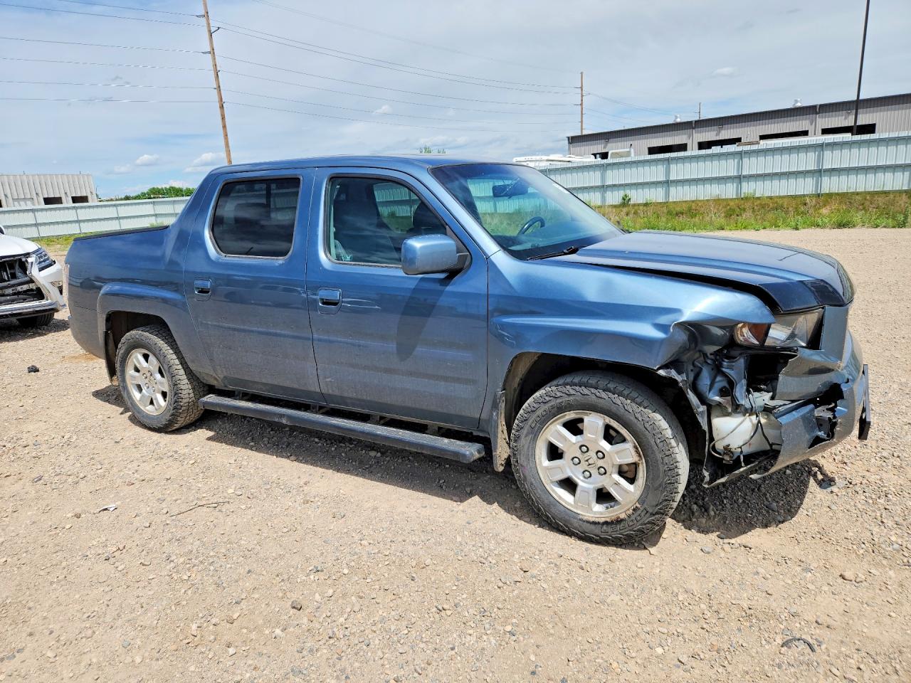 2008 Honda Ridgeline Rtl Blue vin: 2HJYK16568H540123