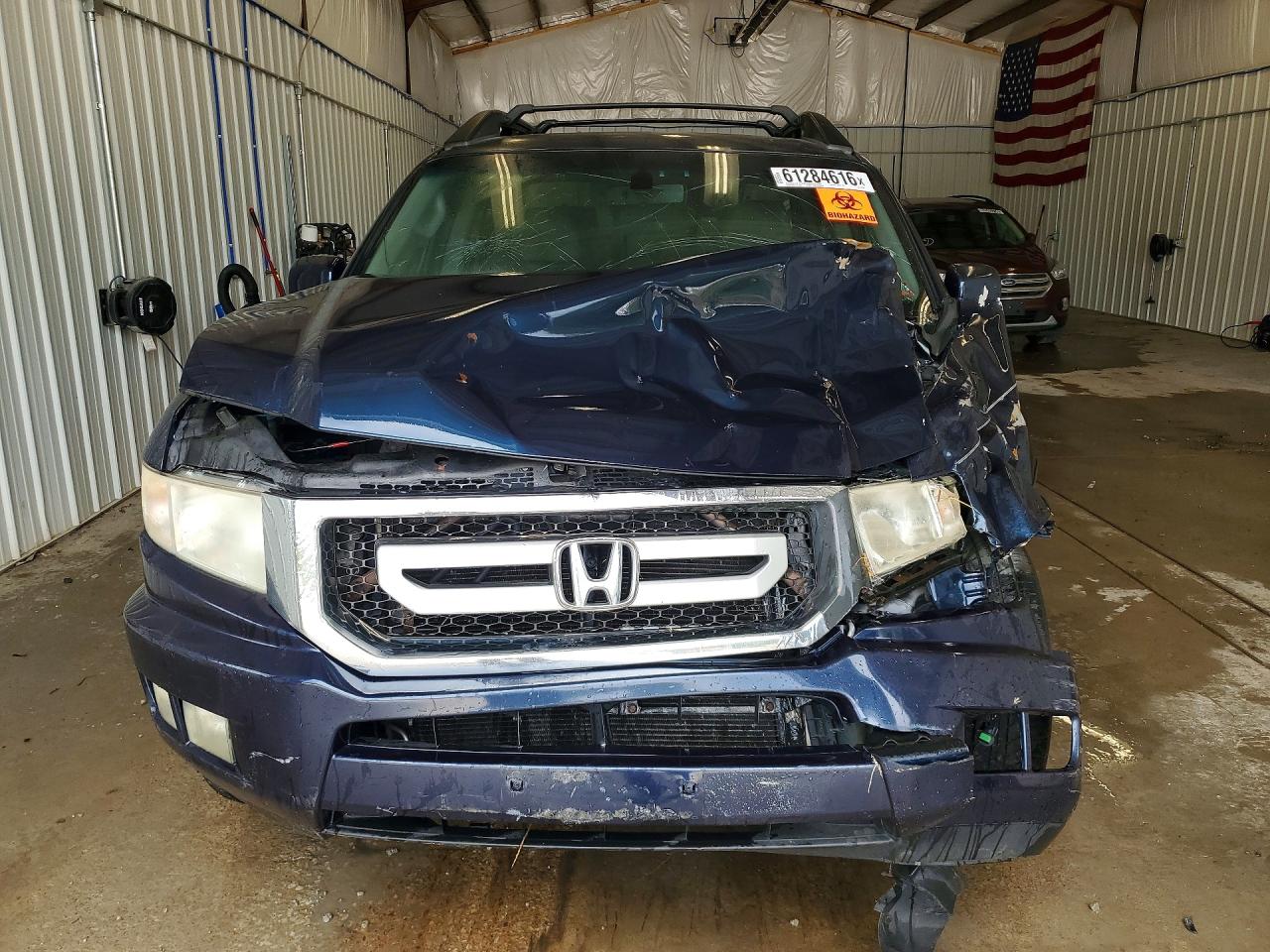 2009 Honda Ridgeline Rtl Blue vin: 2HJYK16569H500948