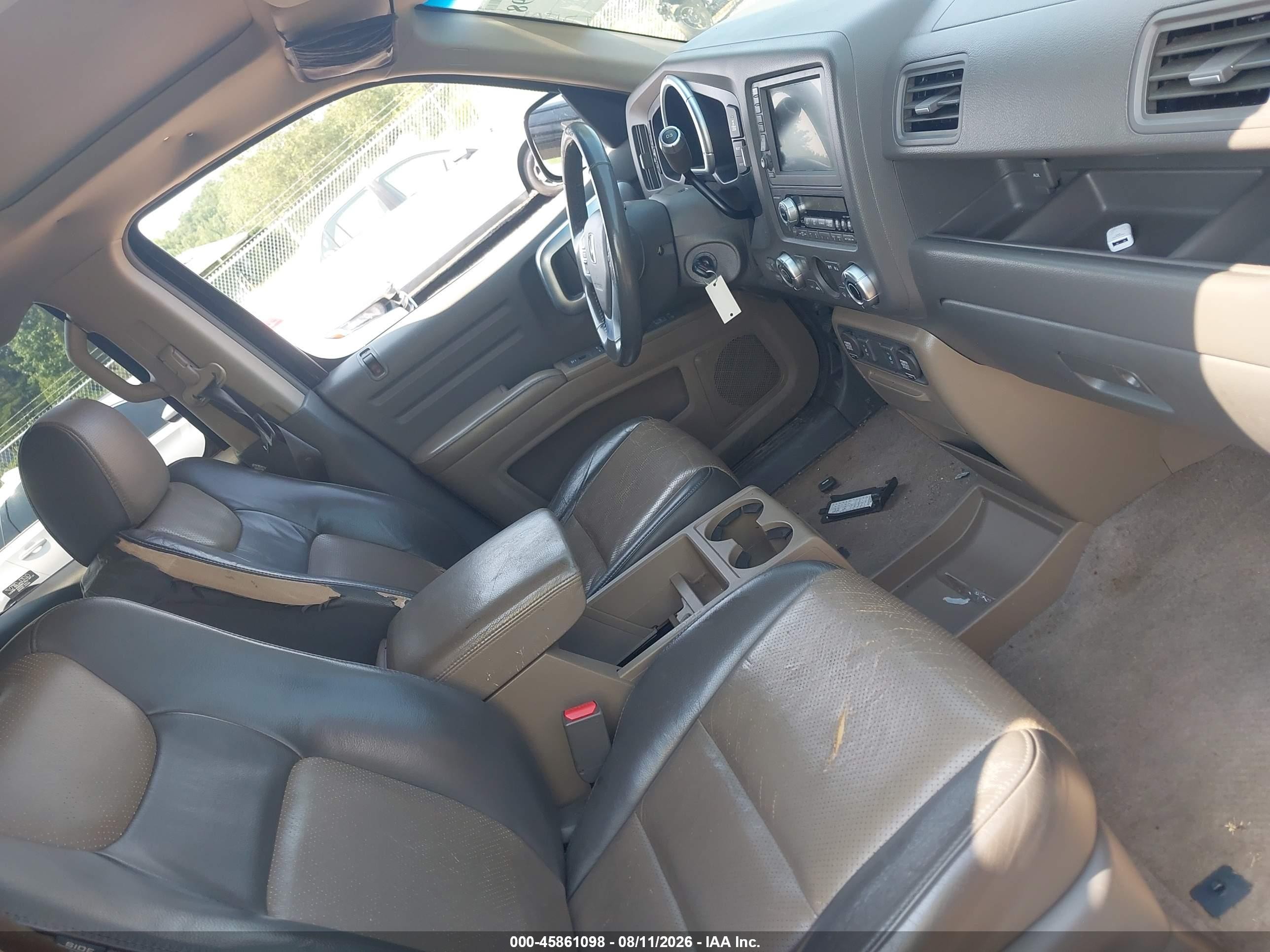 2006 Honda Ridgeline Rtl Black vin: 2HJYK16576H538720