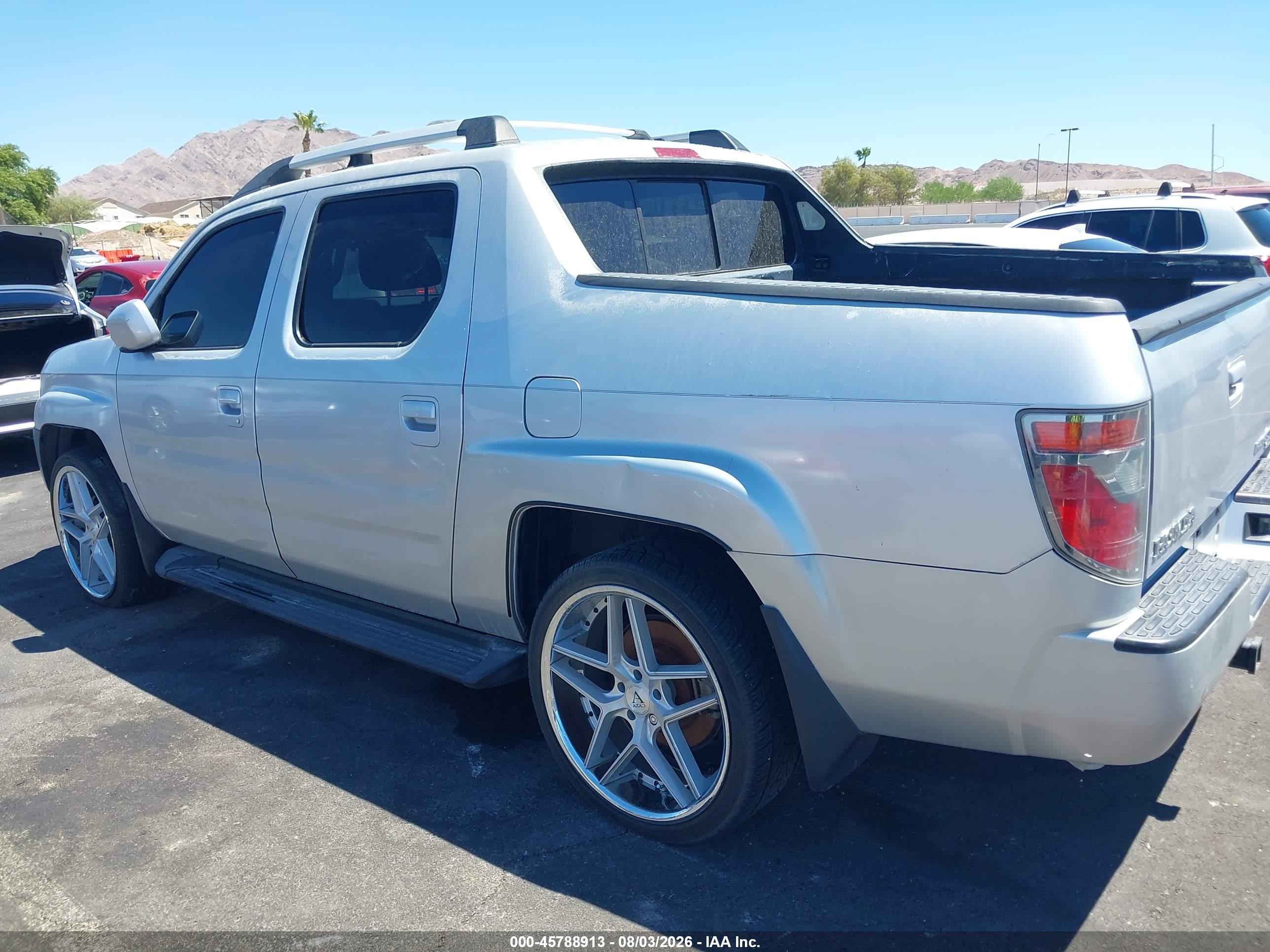 2007 Honda Ridgeline Rtl Серебряный vin: 2HJYK16577H522633
