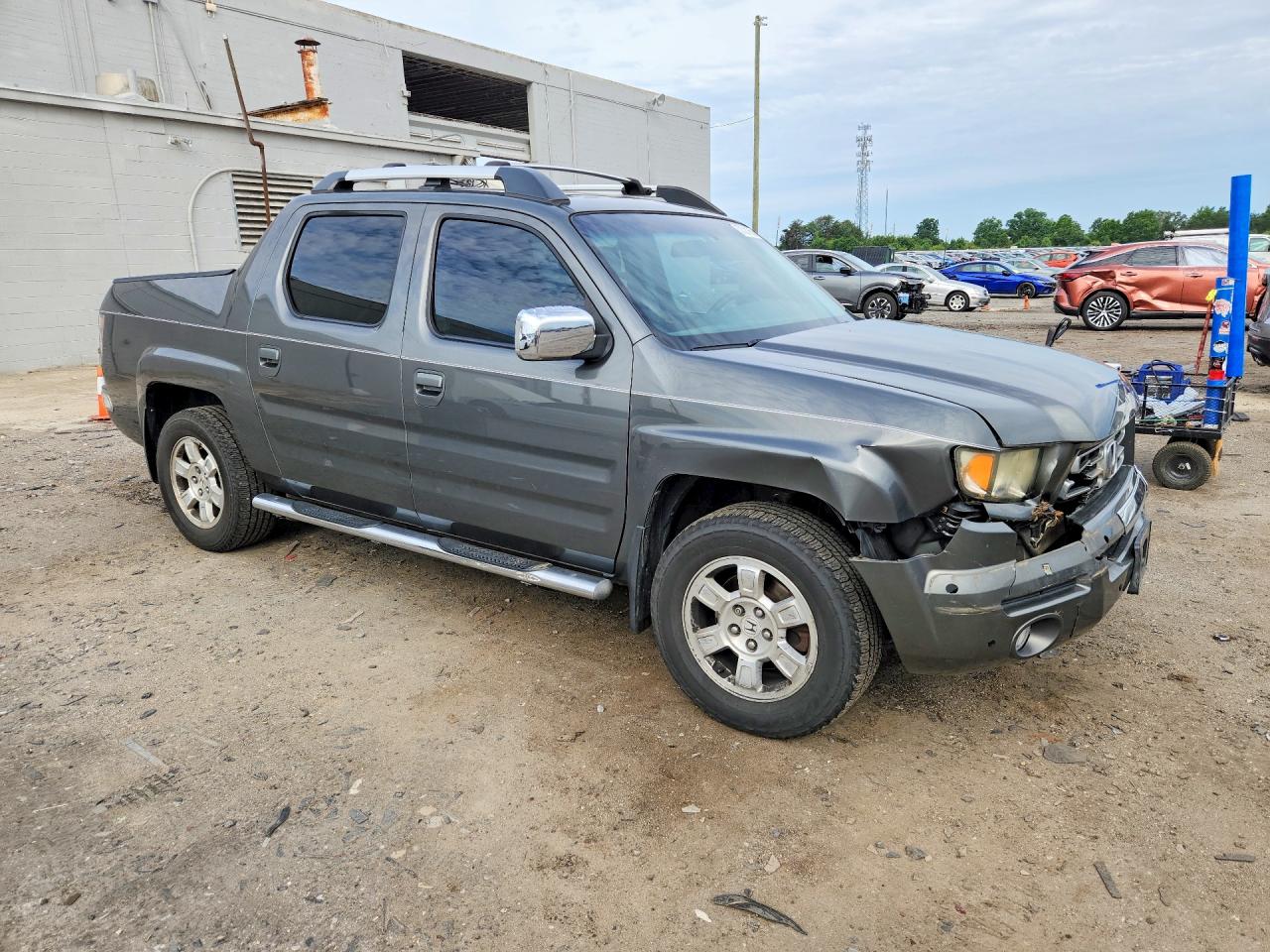 2008 Honda Ridgeline Rtl Gray vin: 2HJYK16578H504148