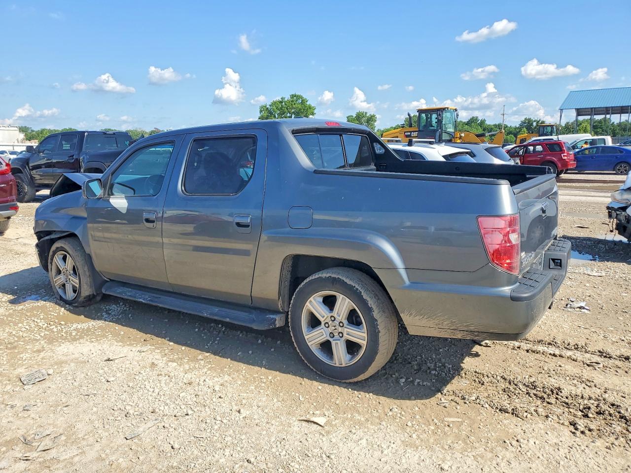 2009 Honda Ridgeline Rtl Gray vin: 2HJYK16579H503101