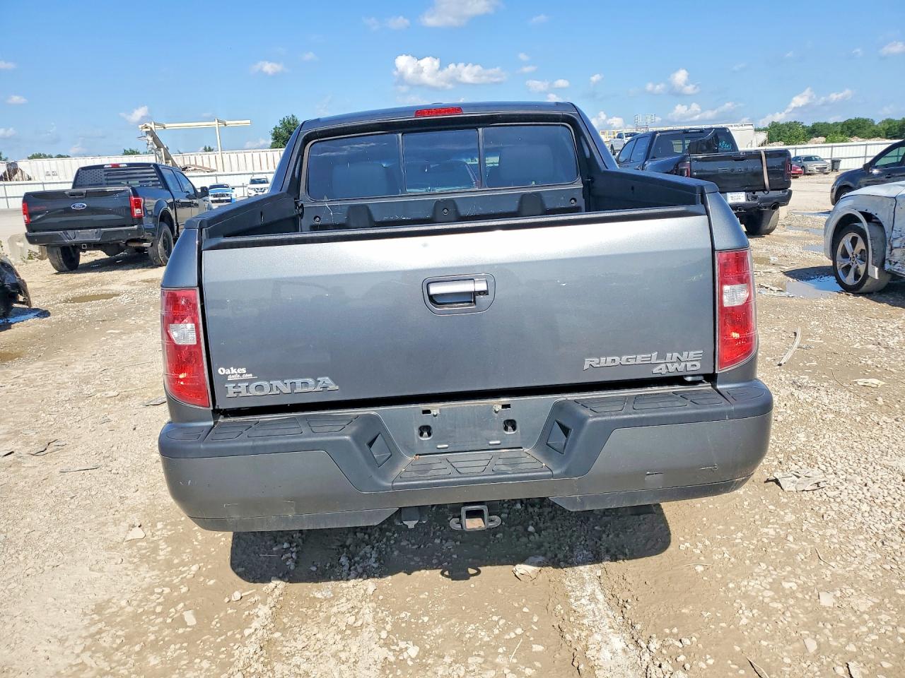 2009 Honda Ridgeline Rtl Gray vin: 2HJYK16579H503101