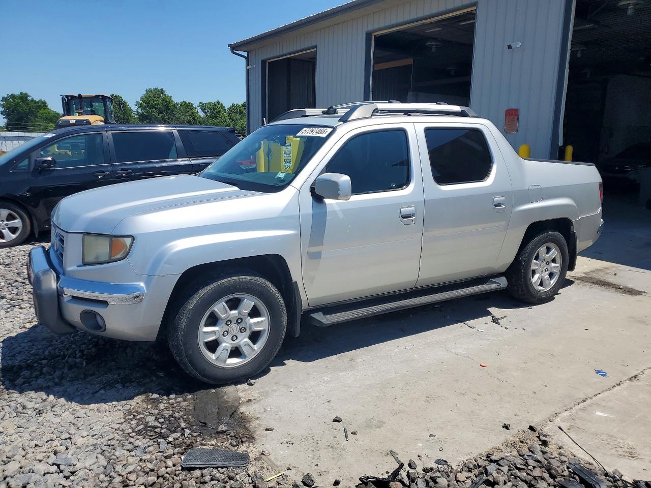 2006 Honda Ridgeline Rtl Silver vin: 2HJYK16586H511073