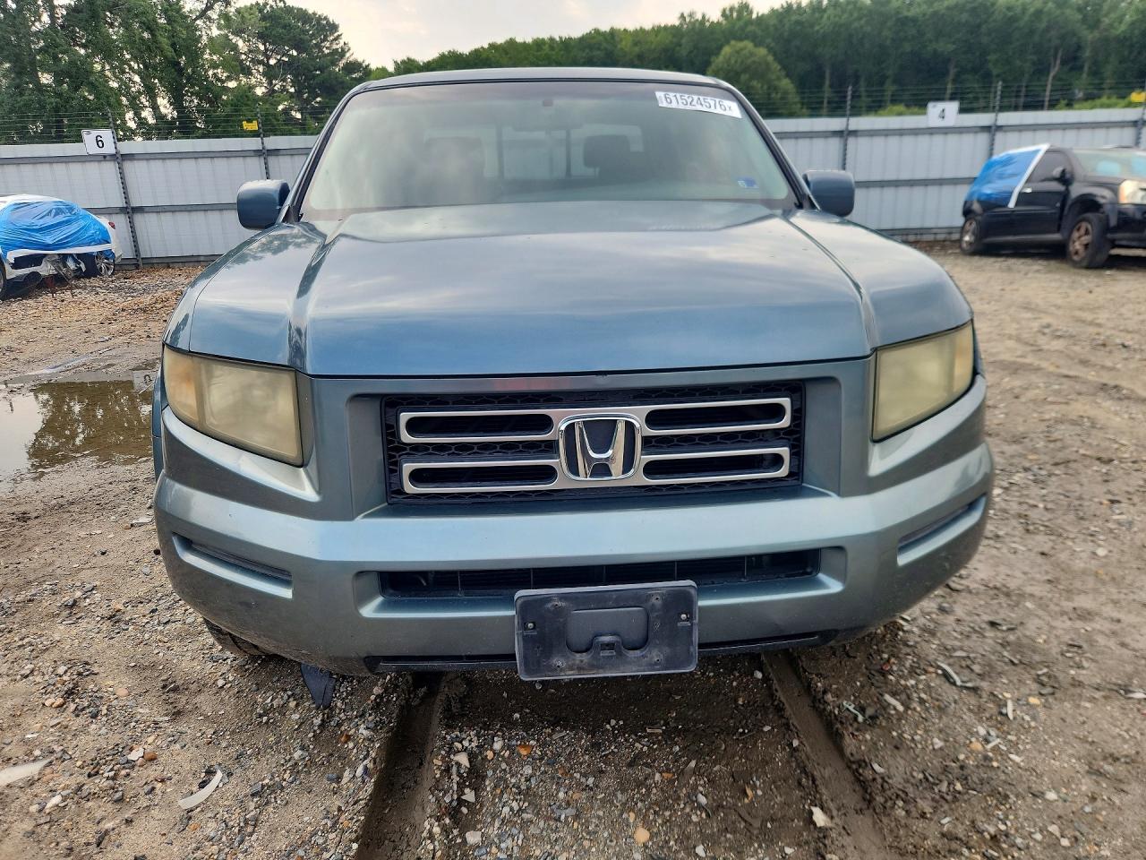 2006 Honda Ridgeline Rtl Blue vin: 2HJYK16586H545501