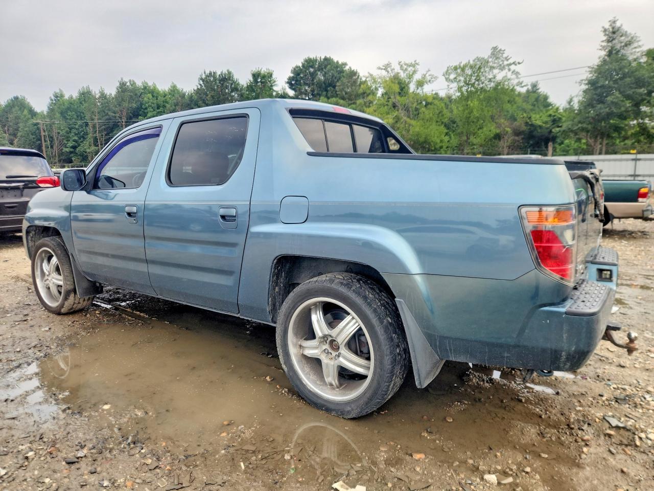 2006 Honda Ridgeline Rtl Blue vin: 2HJYK16586H545501
