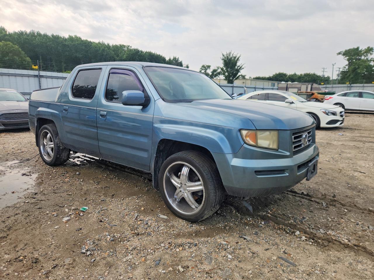 2006 Honda Ridgeline Rtl Blue vin: 2HJYK16586H545501