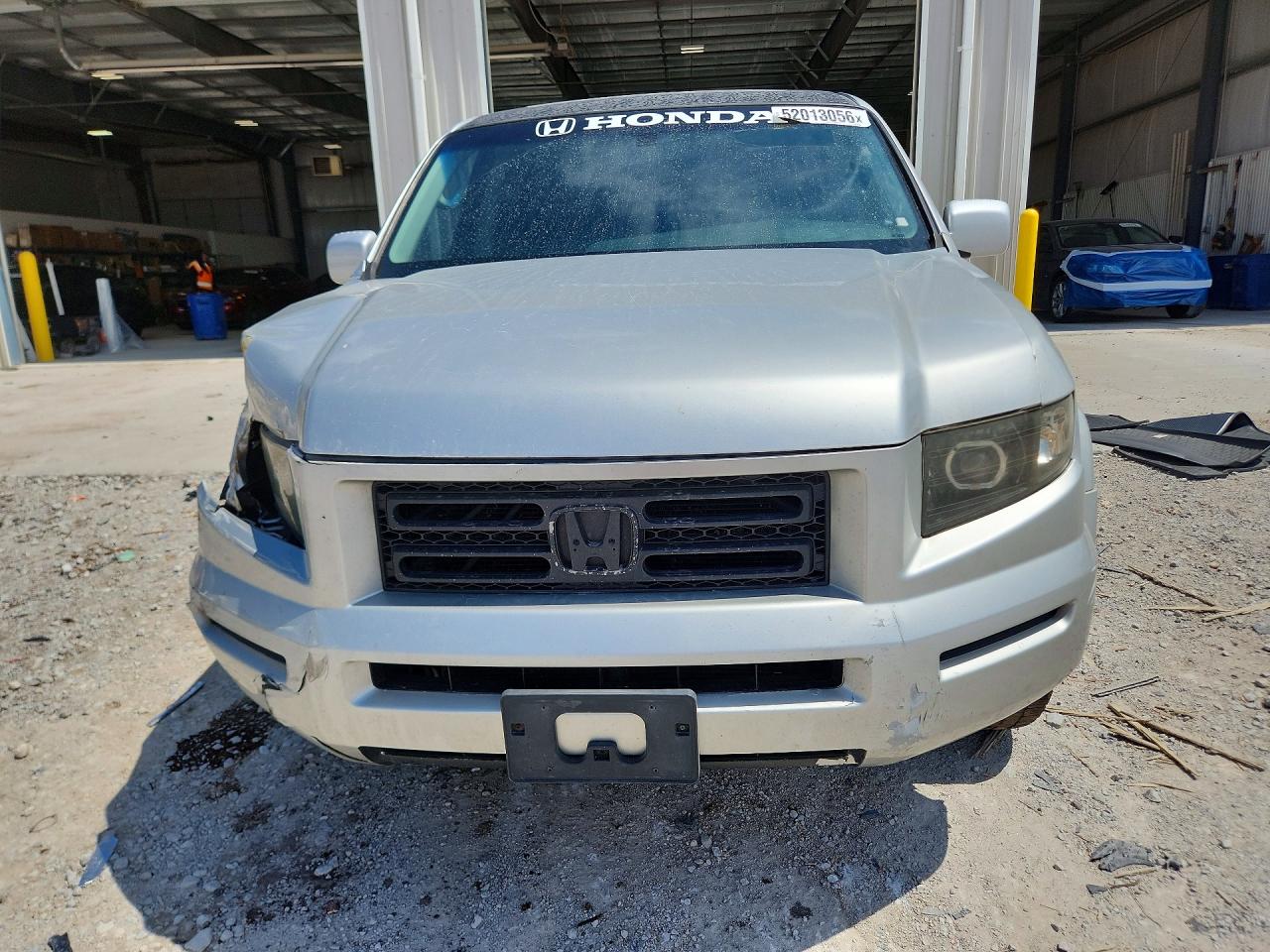 2006 Honda Ridgeline Rtl Silver vin: 2HJYK16586H545871