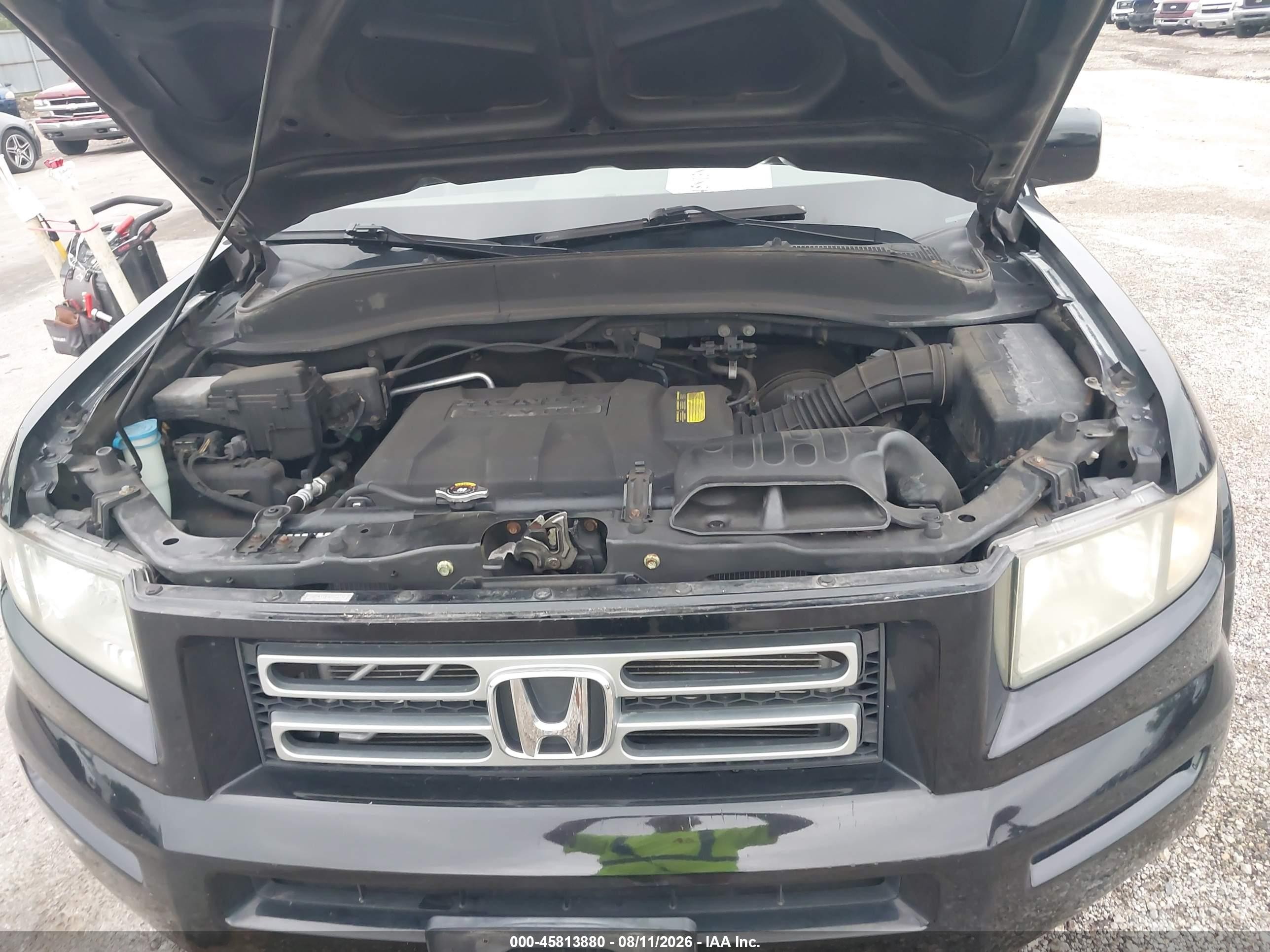 2006 Honda Ridgeline Rtl Черный vin: 2HJYK16586H568101