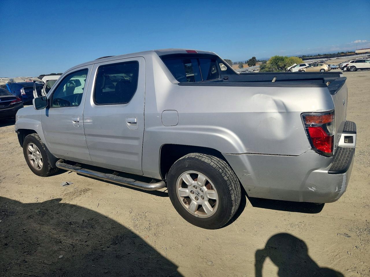 2007 Honda Ridgeline Rtl Серебряный vin: 2HJYK16587H515965
