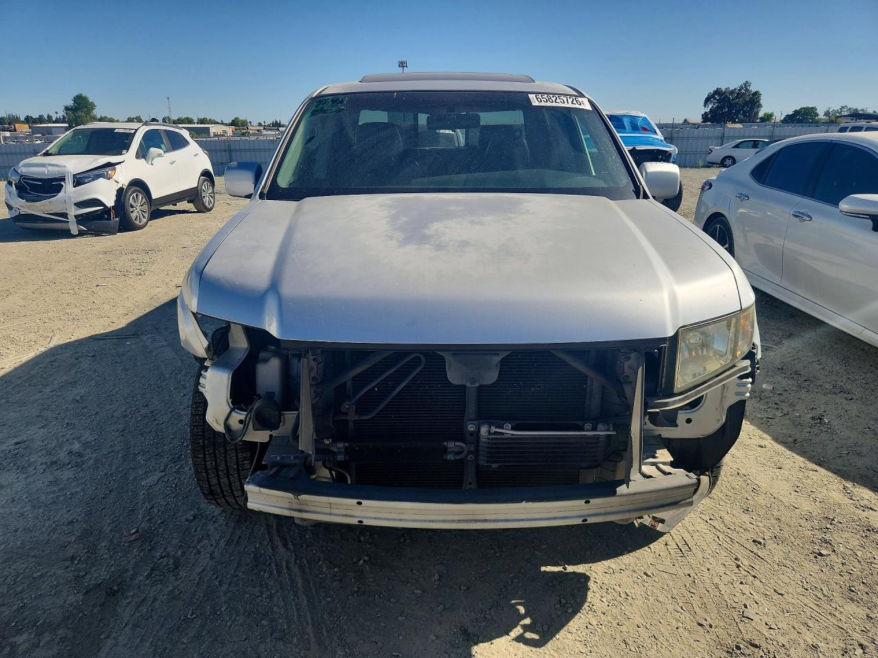 2007 Honda Ridgeline Rtl Серебряный vin: 2HJYK16587H515965