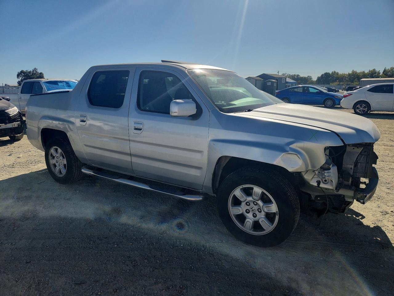 2007 Honda Ridgeline Rtl Серебряный vin: 2HJYK16587H515965