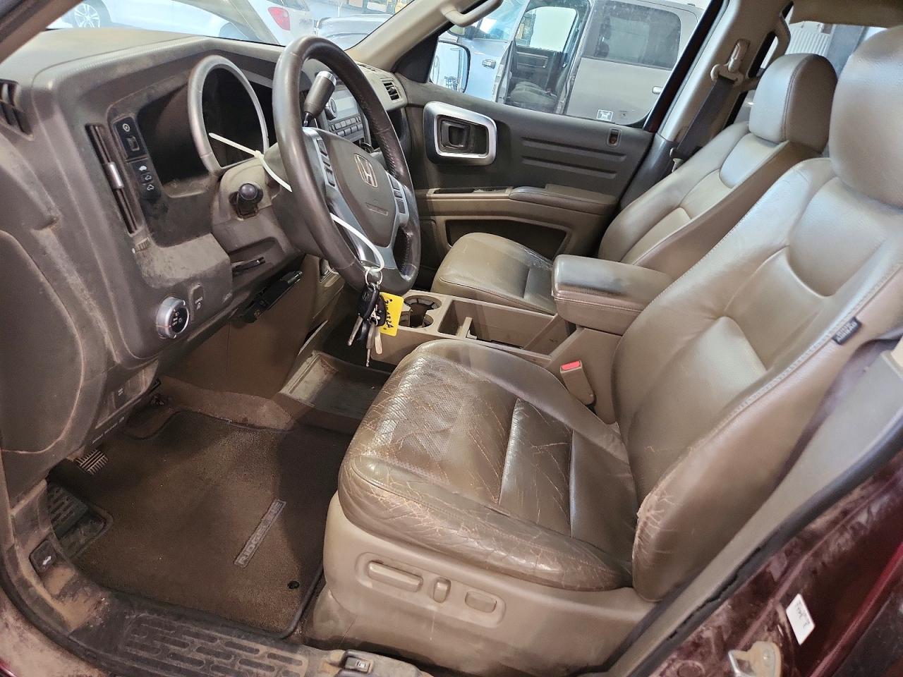 2008 Honda Ridgeline Rtl Maroon vin: 2HJYK16588H508676