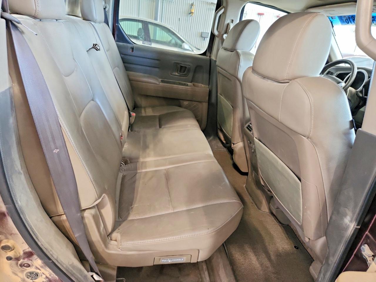 2008 Honda Ridgeline Rtl Maroon vin: 2HJYK16588H508676