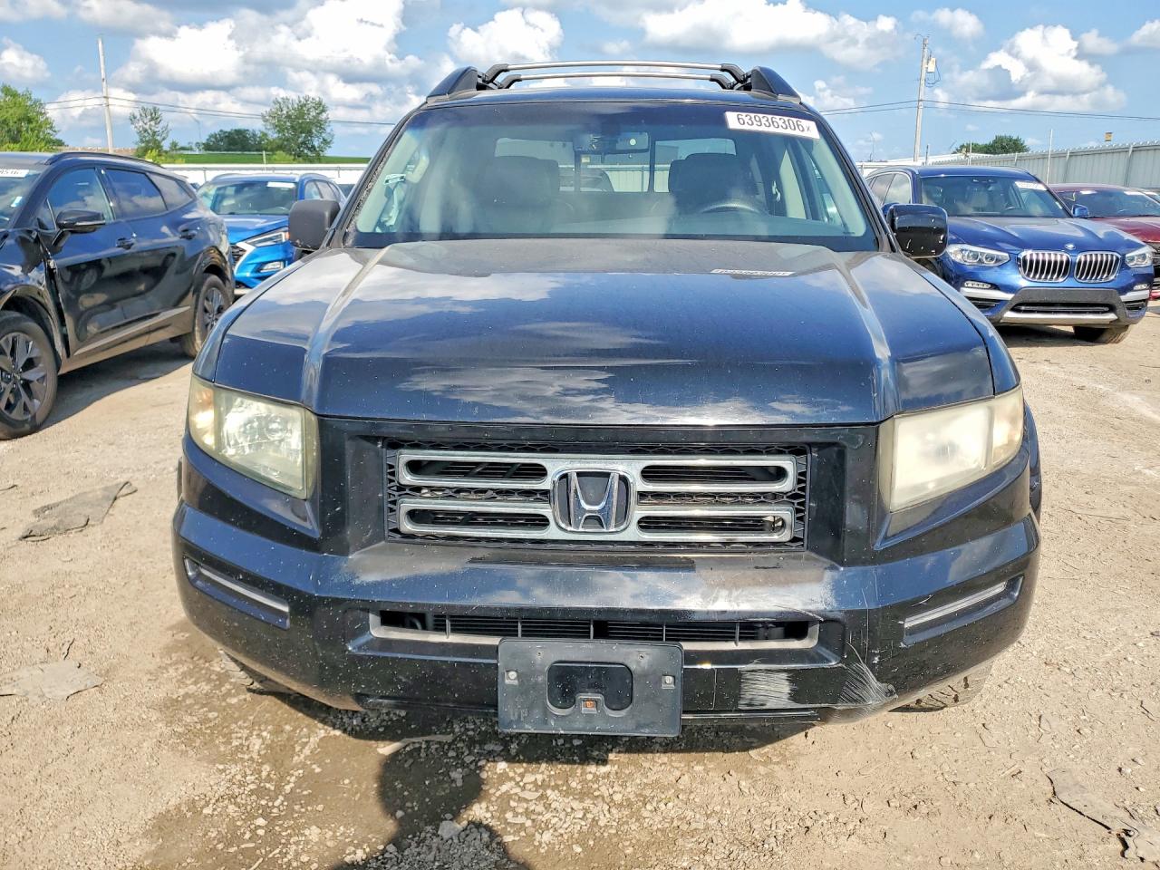 2008 Honda Ridgeline Rtl Черный vin: 2HJYK16588H538244