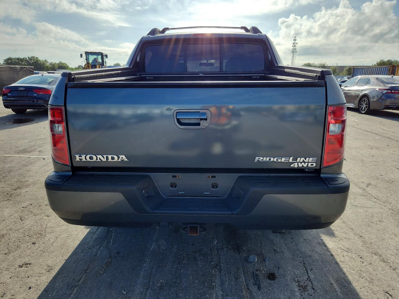 2009 Honda Ridgeline Rtl Gray vin: 2HJYK16589H502653