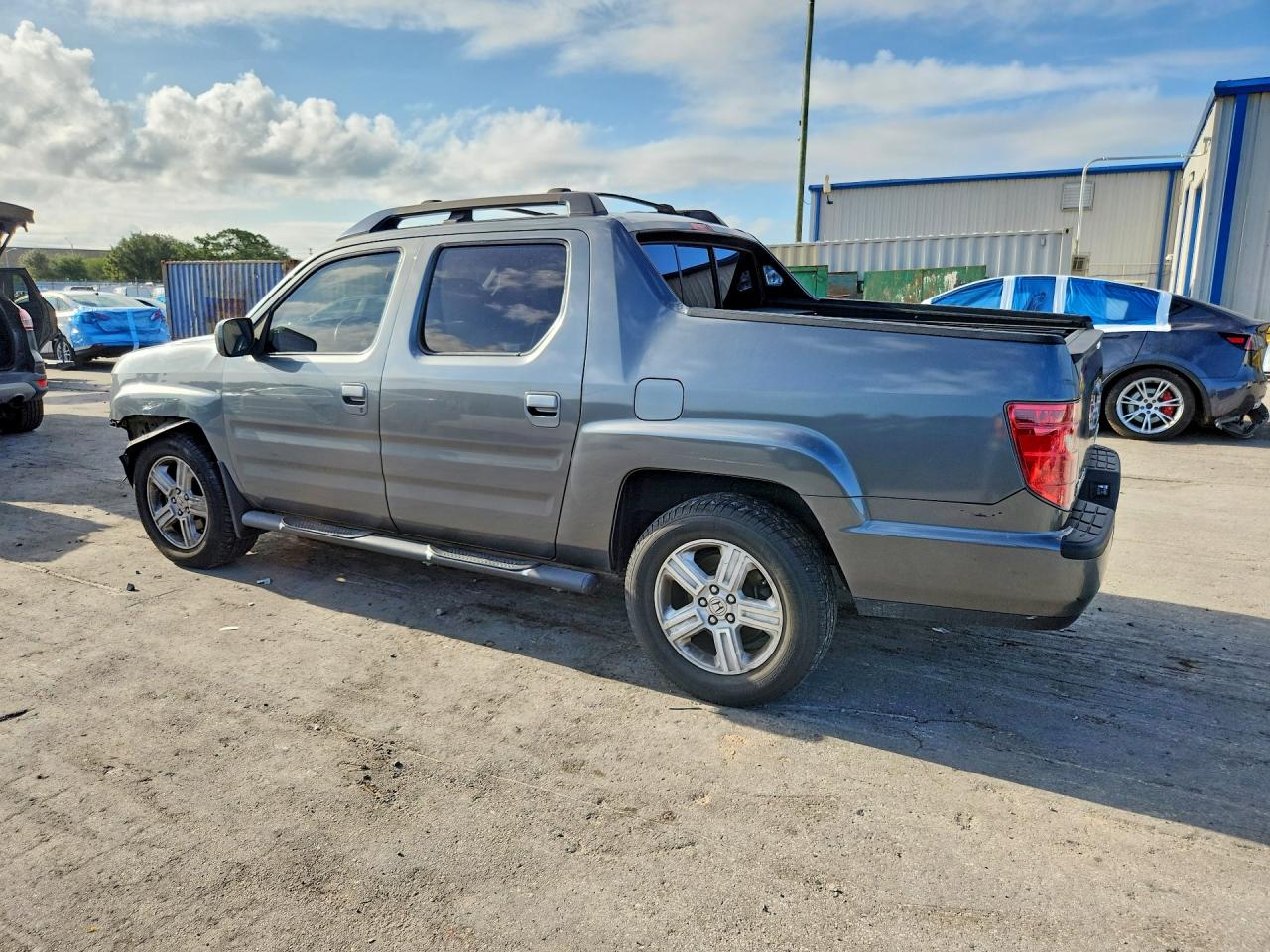 2009 Honda Ridgeline Rtl Gray vin: 2HJYK16589H502653