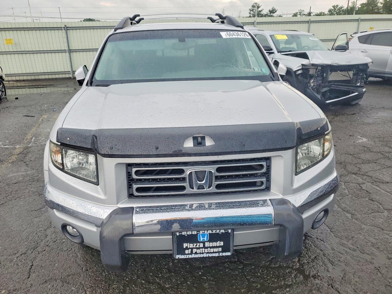 2006 Honda Ridgeline Rtl Silver vin: 2HJYK16596H504892