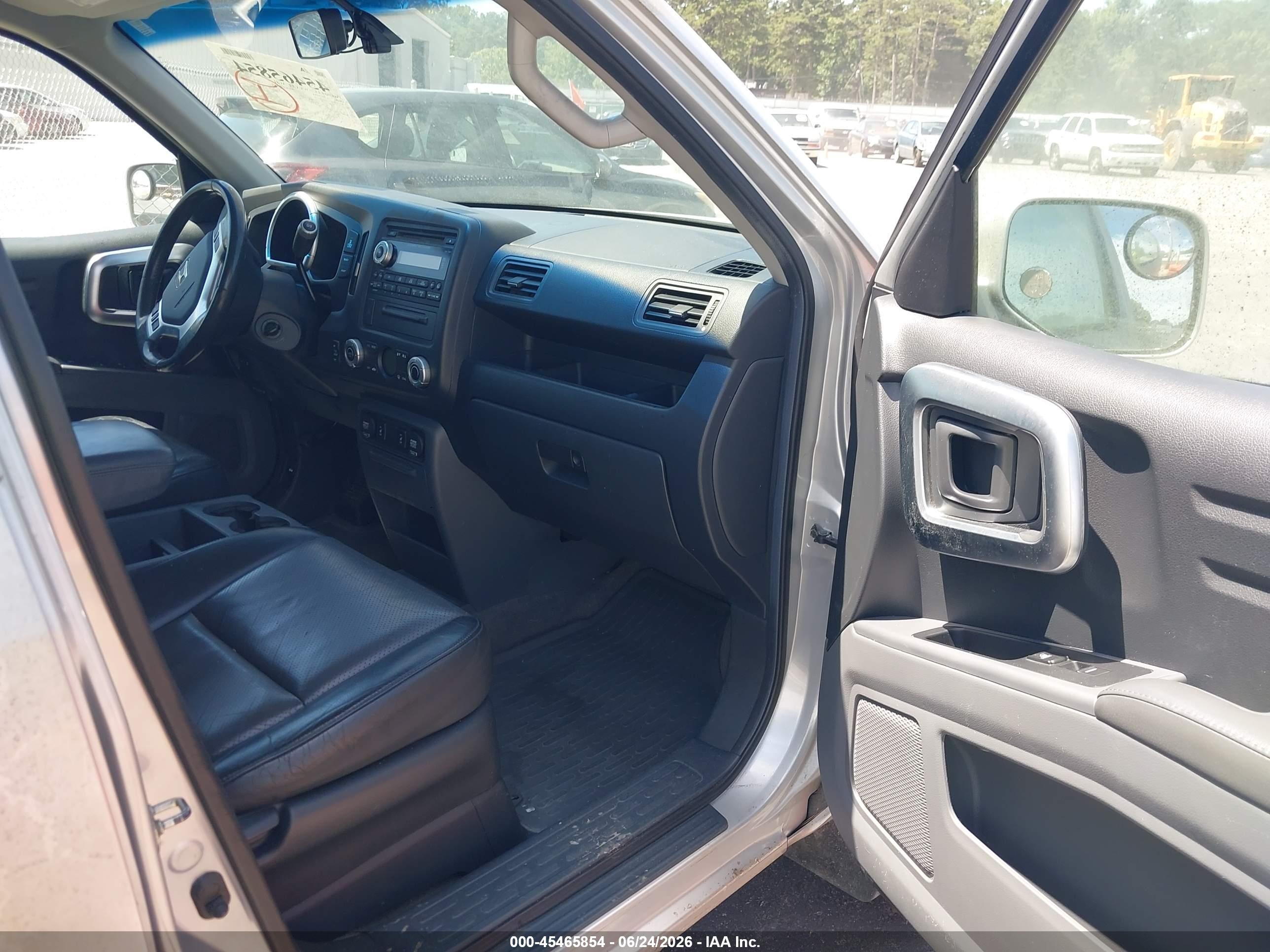 2006 Honda Ridgeline Rtl Gray vin: 2HJYK16596H507159