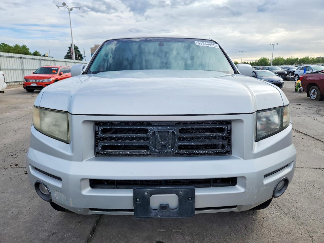 2006 Honda Ridgeline Rtl Silver vin: 2HJYK16596H525015