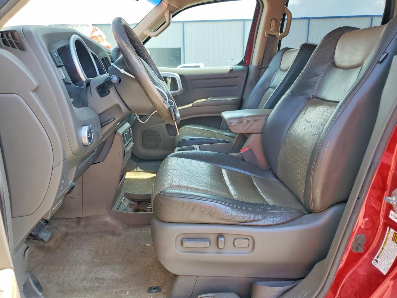 2006 Honda Ridgeline Rtl Burgundy vin: 2HJYK16596H534118