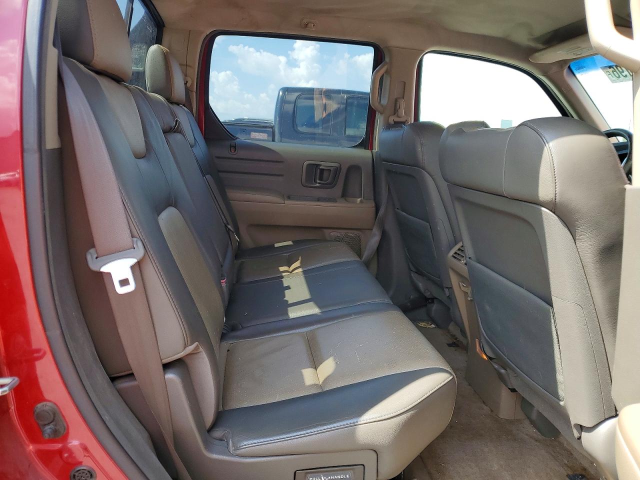 2006 Honda Ridgeline Rtl Burgundy vin: 2HJYK16596H534118