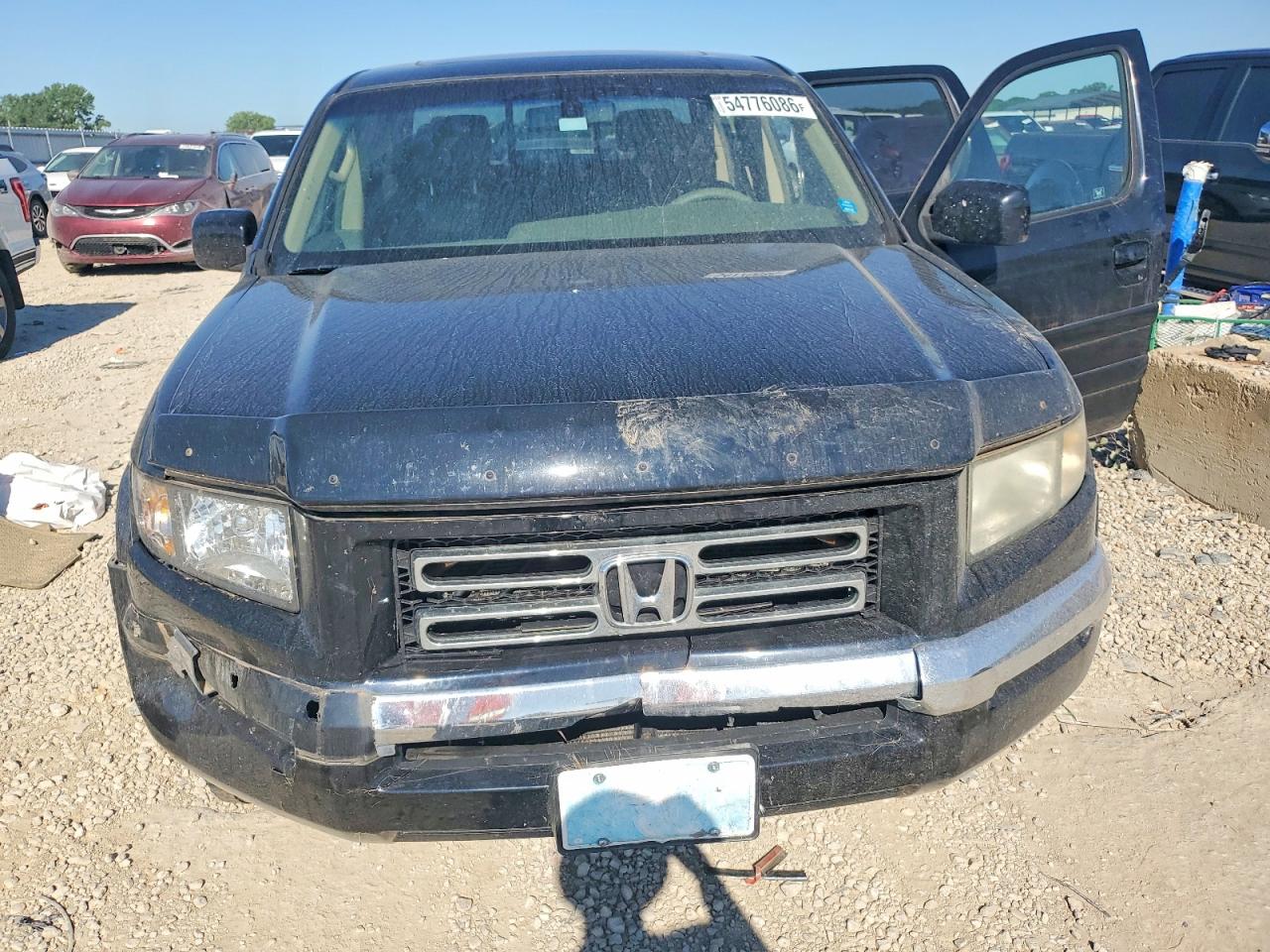 2006 Honda Ridgeline Rtl Black vin: 2HJYK16596H545779