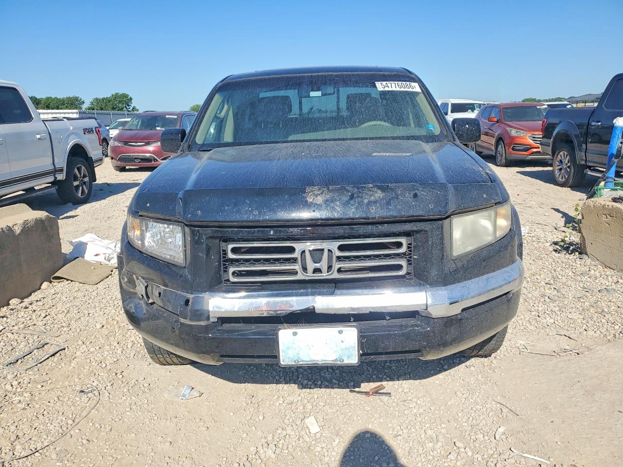 2006 Honda Ridgeline Rtl Black vin: 2HJYK16596H545779