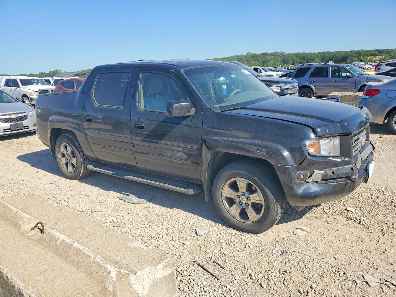 2006 Honda Ridgeline Rtl Black vin: 2HJYK16596H545779