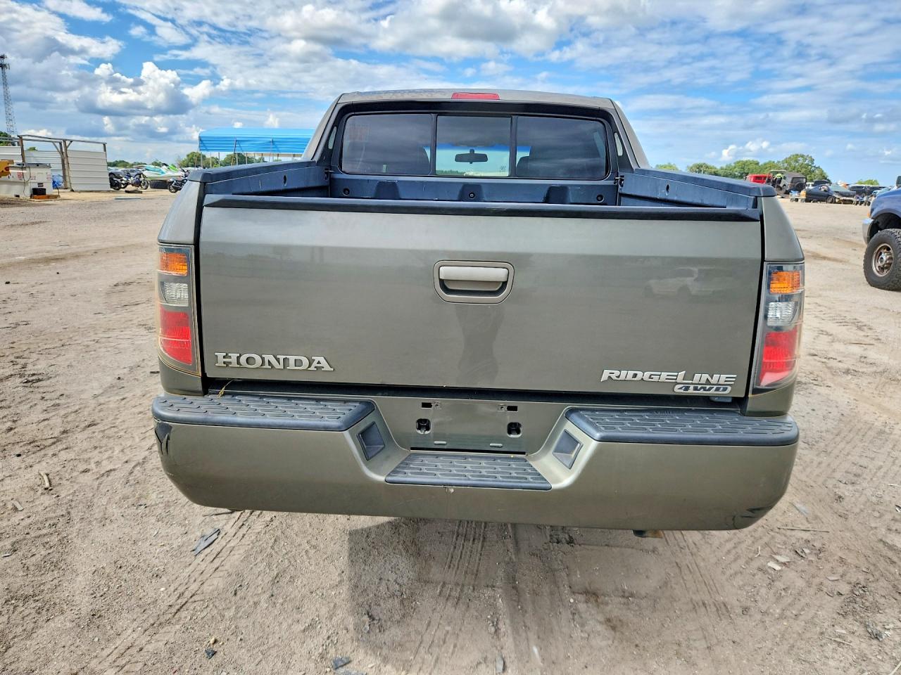 2007 Honda Ridgeline Rtl Green vin: 2HJYK16597H530118