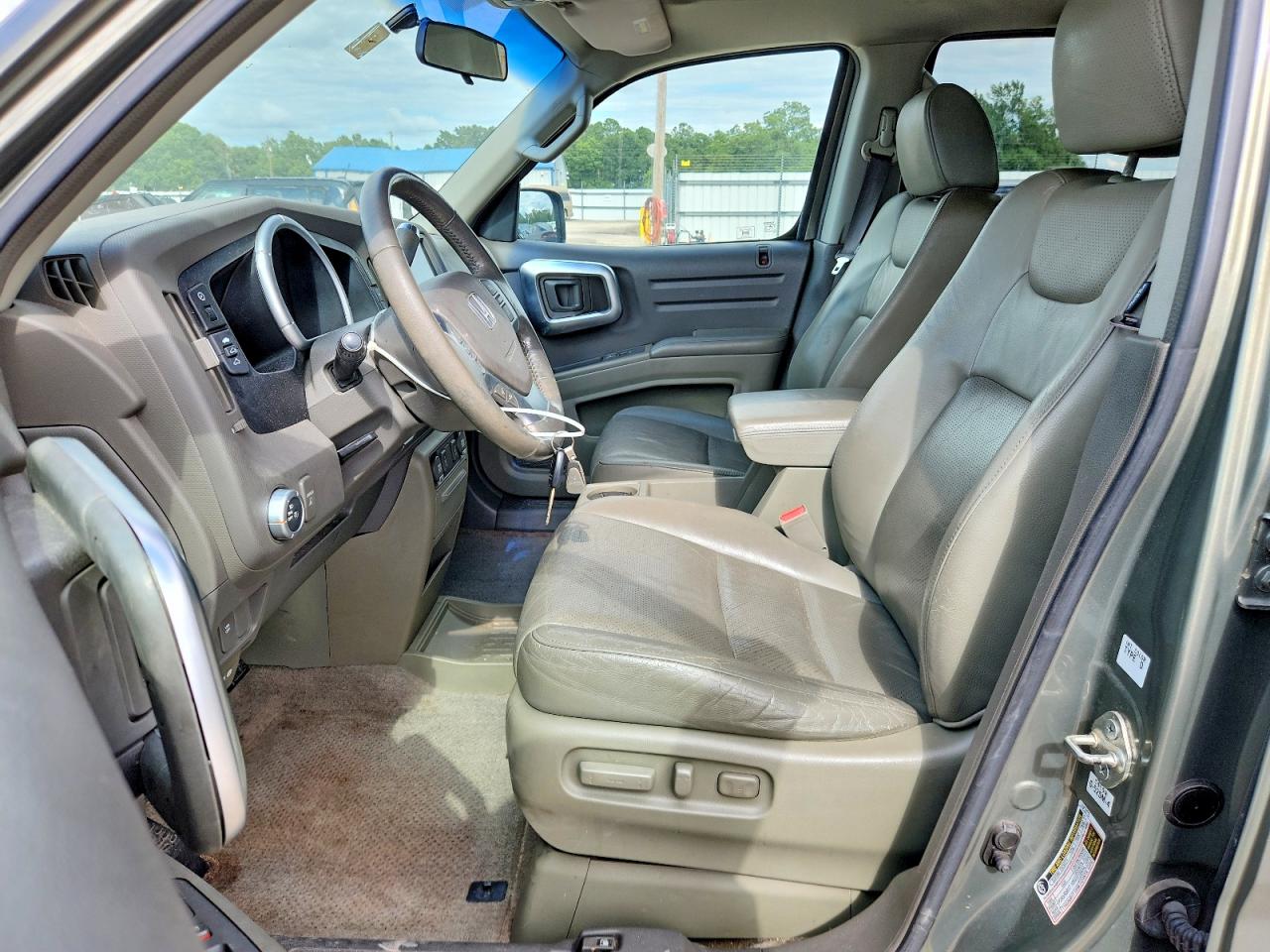 2007 Honda Ridgeline Rtl Green vin: 2HJYK16597H530118