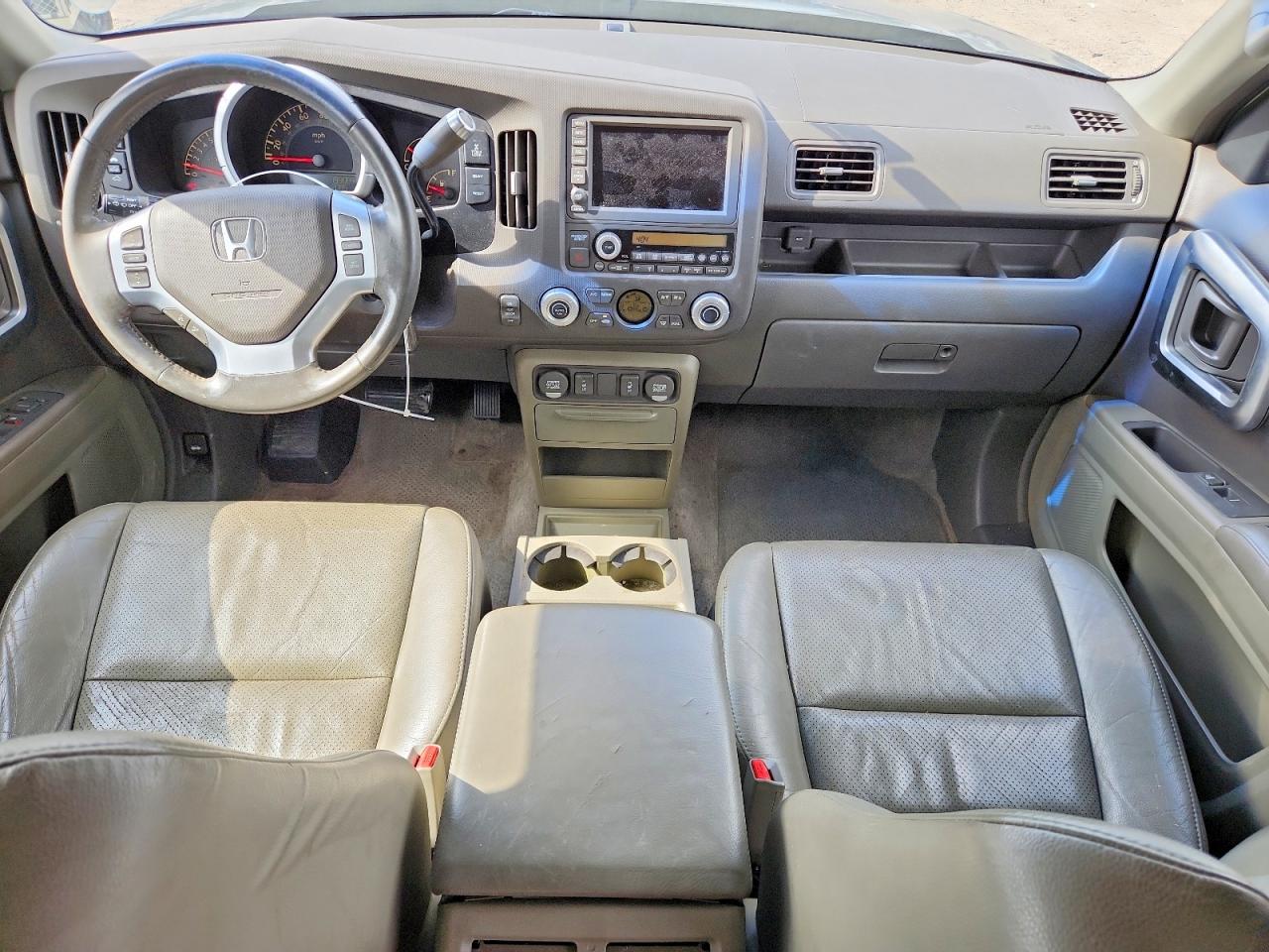 2007 Honda Ridgeline Rtl Green vin: 2HJYK16597H530118